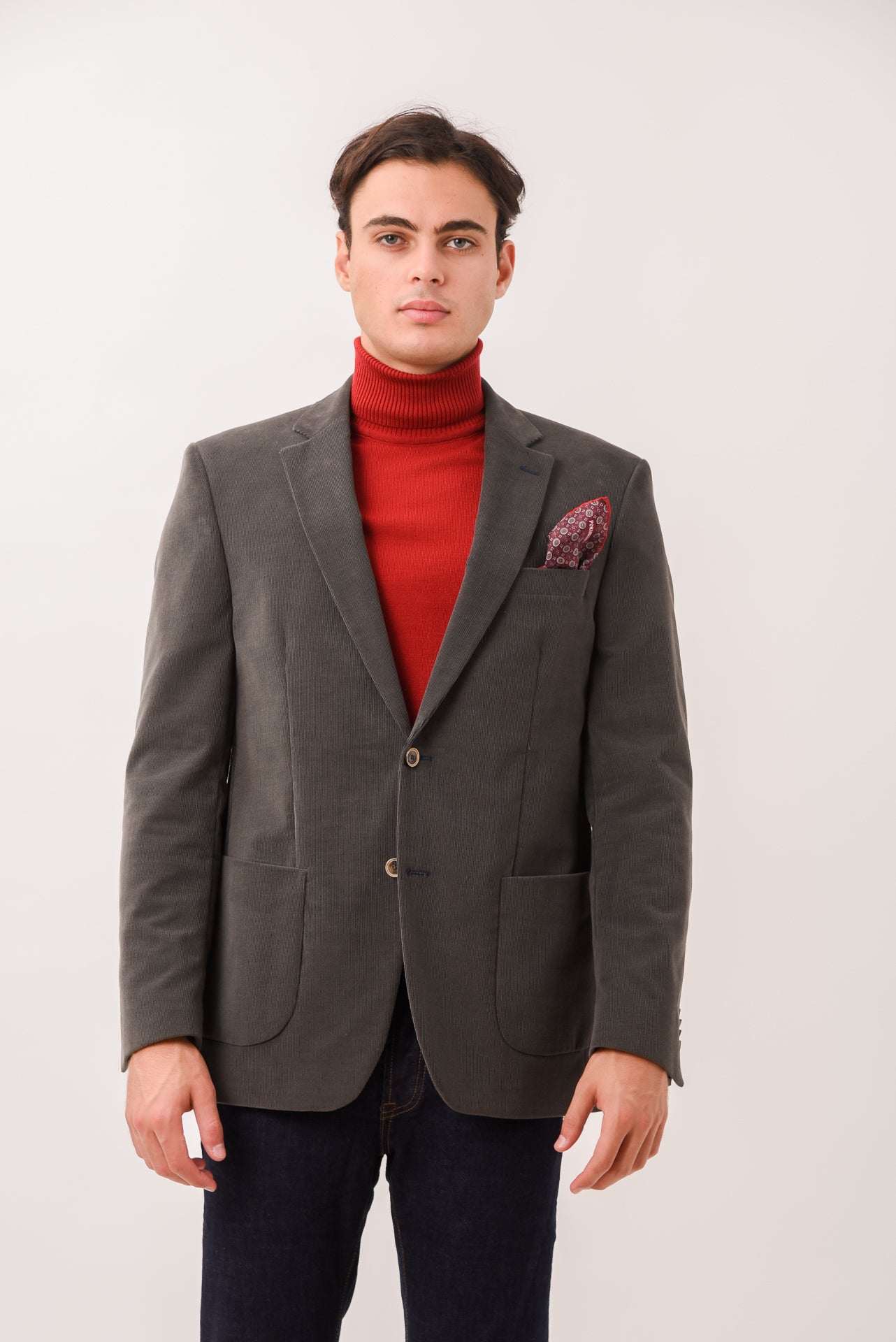 ΑΝΔΡΙΚΟ ΣΑΚΑΚΙ ΔΙΚΟΥΜΠΟ ΚΟΤΛΕ PORTOBELLO'S ΣΕ ΓΚΡΙ-ΛΑΔΙ ΧΡΩΜΑ