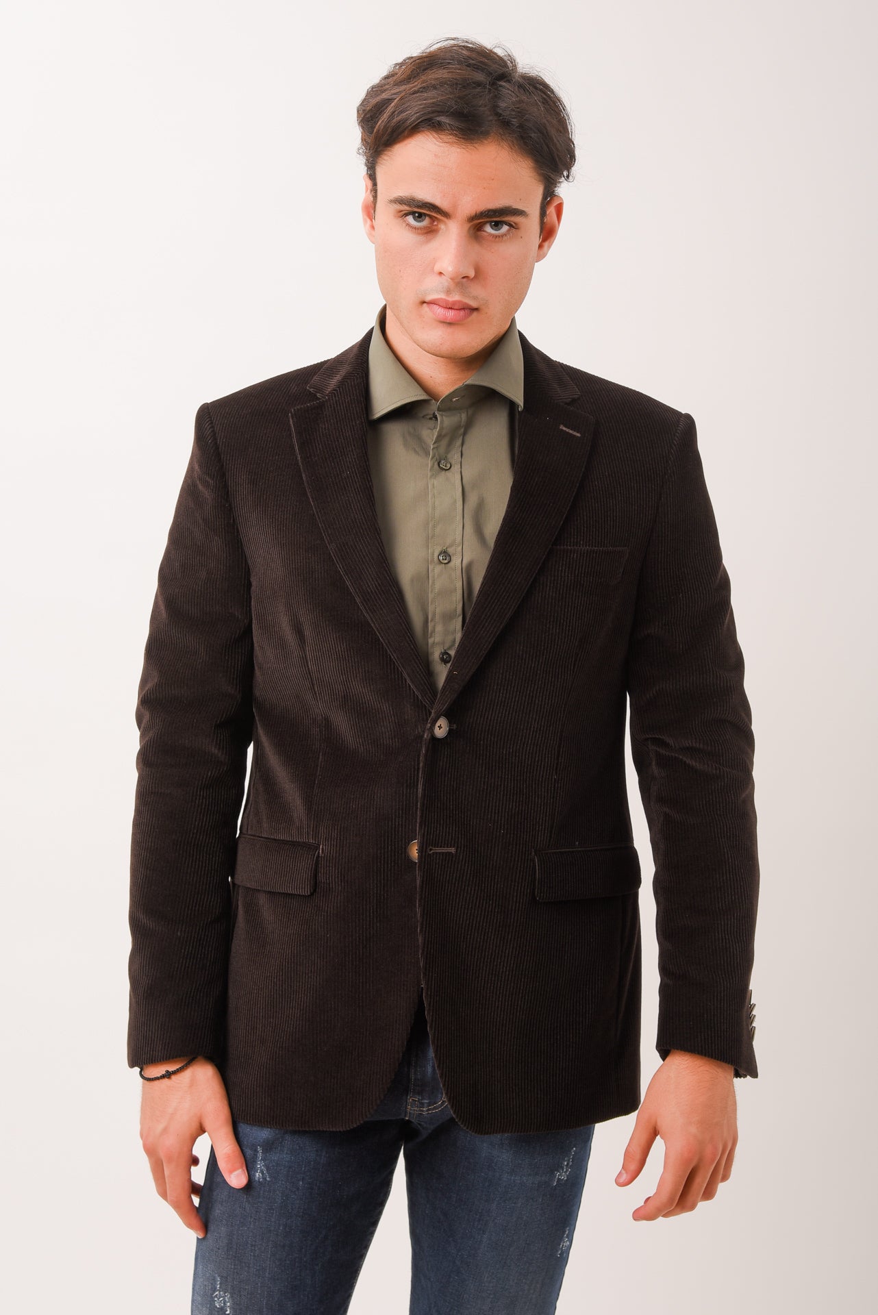 ΑΝΔΡΙΚΟ ΣΑΚΑΚΙ ΔΙΚΟΥΜΠΟ ΚΟΤΛΕ PORTOBELLO'S ΣΕ ΚΑΦΕ ΧΡΩΜΑ