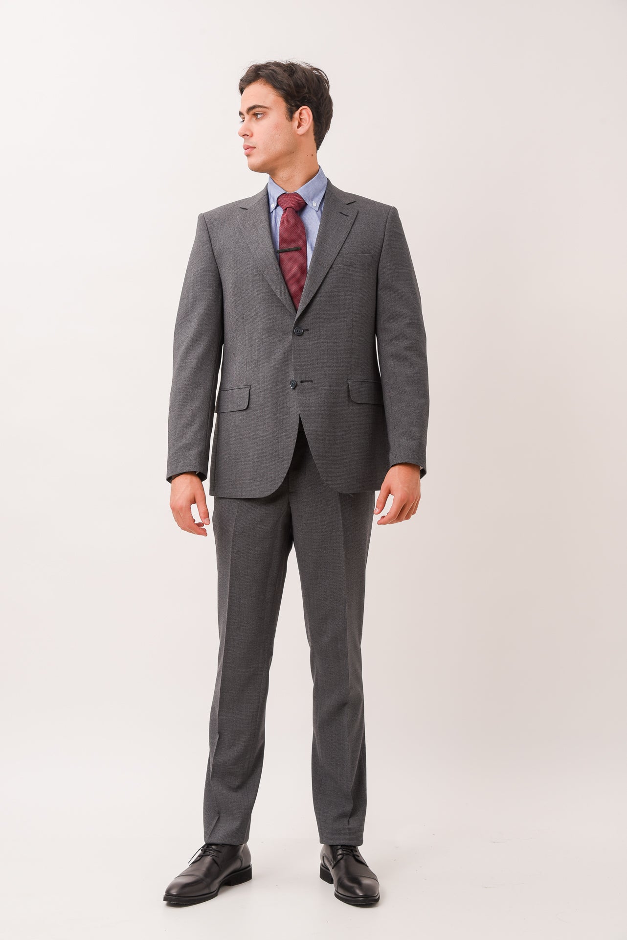 ΑΝΔΡΙΚΟ ΚΟΣΤΟΥΜΙ PORTOBELLO'S ΣΕ ΣΚΟΥΡΟ ΓΚΡΙ ΧΡΩΜΑ