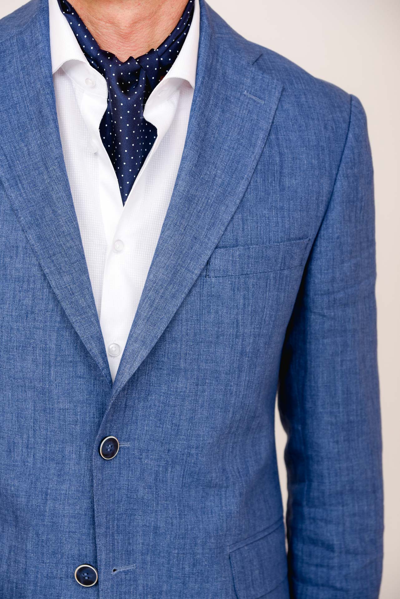 ΑΝΔΡΙΚΟ ΚΟΣΤΟΥΜΙ PORTOBELLO'S ΜΟΝΟΠΕΤΟ ΔΙΚΟΥΜΠΟ ΤΖΙΝ ΑΠΟΧΡΩΣΗ ΣΕ ΛΙΝΟ ΤΗΣ LEOMASTER