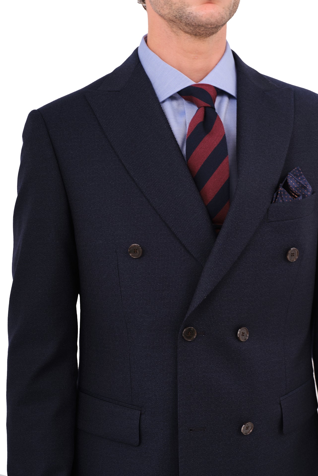 ΑΝΔΡΙΚΟ ΣΤΑΥΡΩΤΟ ΚΟΣΤΟΥΜΙ POTOBELLO'S ΣΕ ΓΚΡΙ ΣΚΟΥΡΟ ΧΡΩΜΑ ΚΑΙ PEAK ΠΕΤΑ