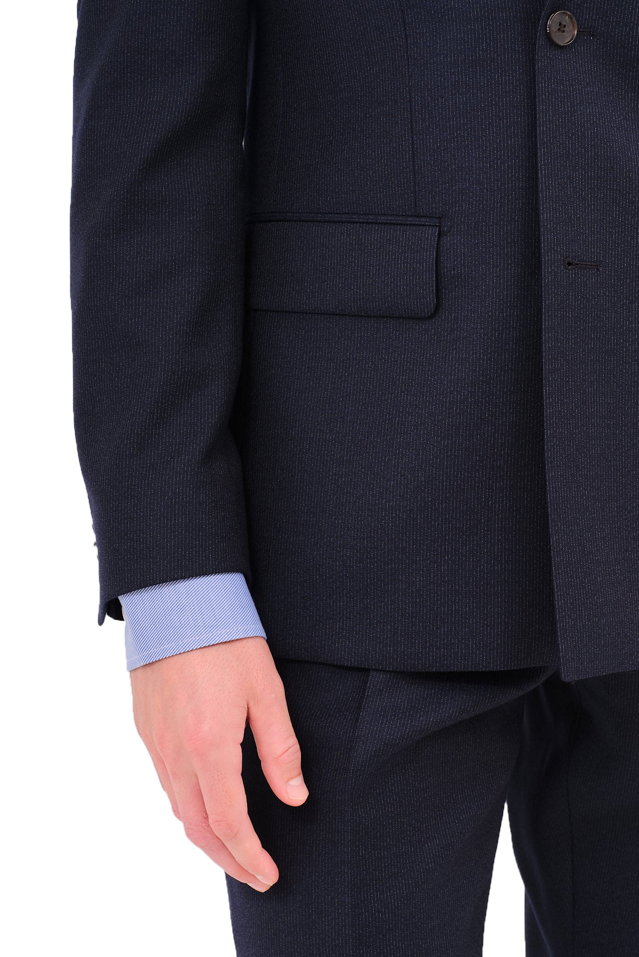 ΑΝΔΡΙΚΟ ΣΤΑΥΡΩΤΟ ΚΟΣΤΟΥΜΙ POTOBELLO'S ΣΕ ΓΚΡΙ ΣΚΟΥΡΟ ΧΡΩΜΑ ΚΑΙ PEAK ΠΕΤΑ