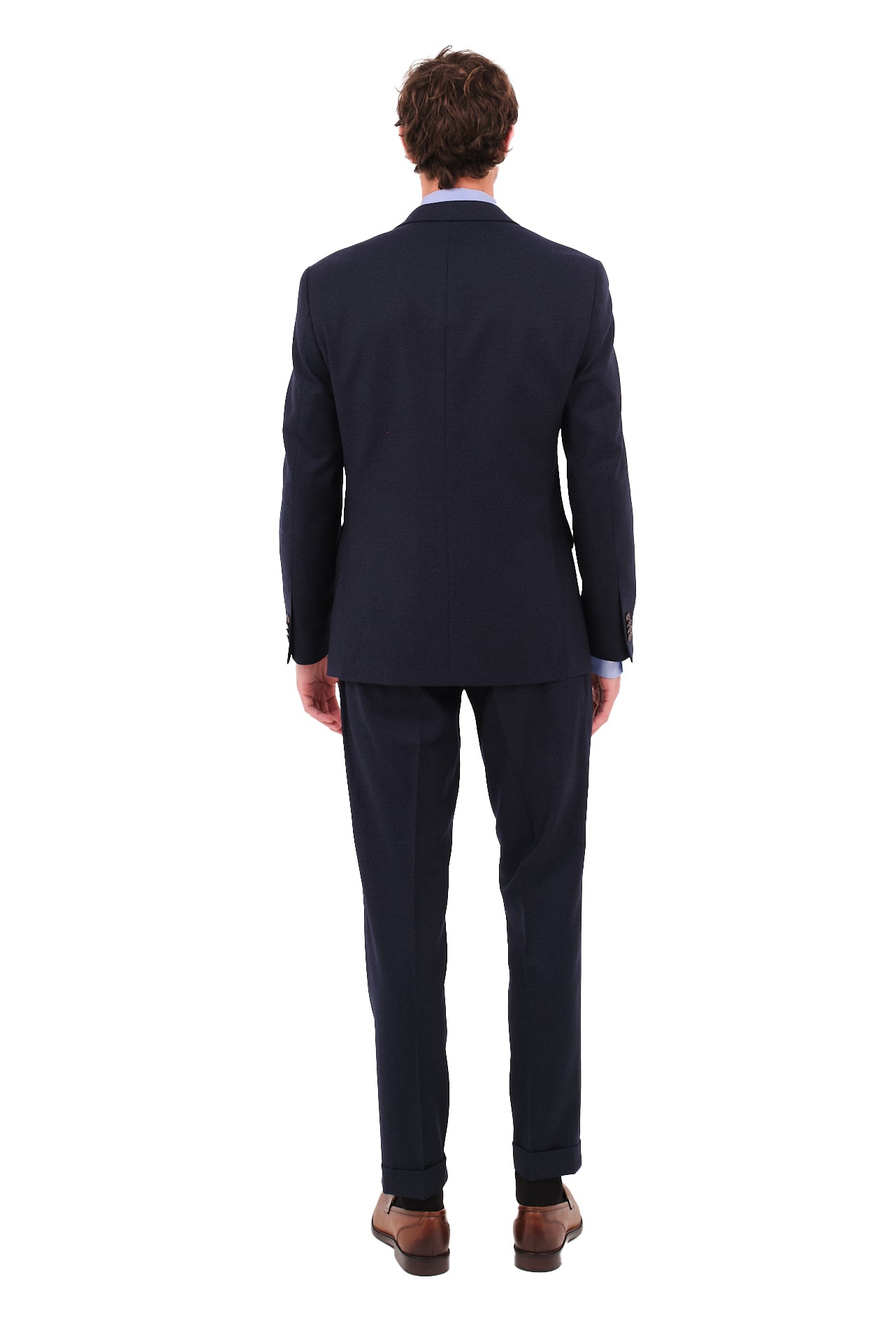 ΑΝΔΡΙΚΟ ΣΤΑΥΡΩΤΟ ΚΟΣΤΟΥΜΙ POTOBELLO'S ΣΕ ΓΚΡΙ ΣΚΟΥΡΟ ΧΡΩΜΑ ΚΑΙ PEAK ΠΕΤΑ