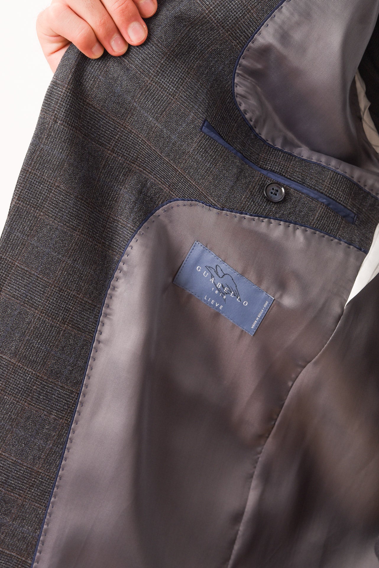 ΑΝΔΡΙΚΟ ΚΟΣΤΟΥΜΙ PORTOBELLO'S ΣΕ ΓΚΡΙ ΜΠΛΕ ΧΡΩΜΑ ΥΦΑΣΜΑ GUABELLO