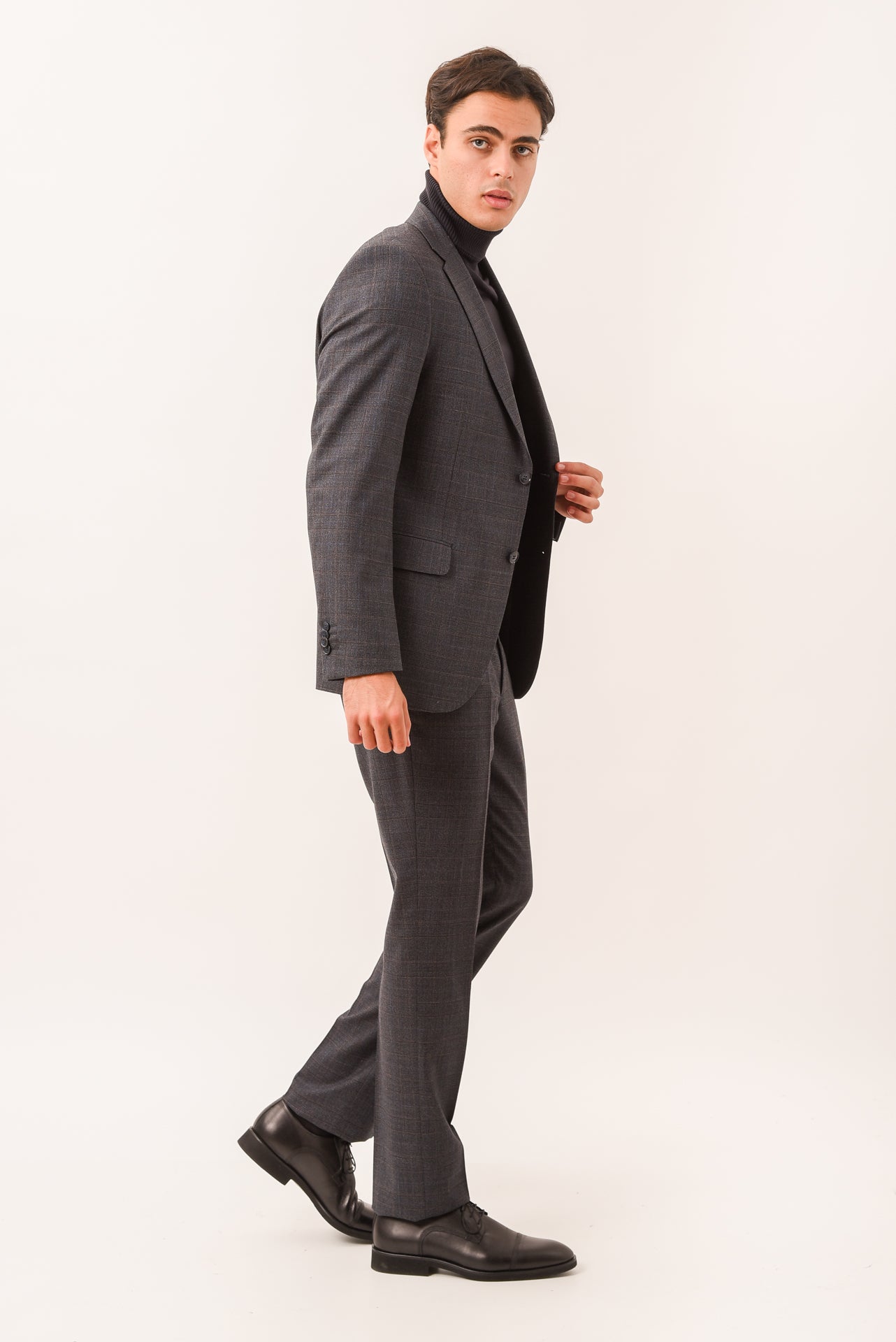 ΑΝΔΡΙΚΟ ΚΟΣΤΟΥΜΙ PORTOBELLO'S ΣΕ ΓΚΡΙ ΜΠΛΕ ΧΡΩΜΑ ΥΦΑΣΜΑ GUABELLO