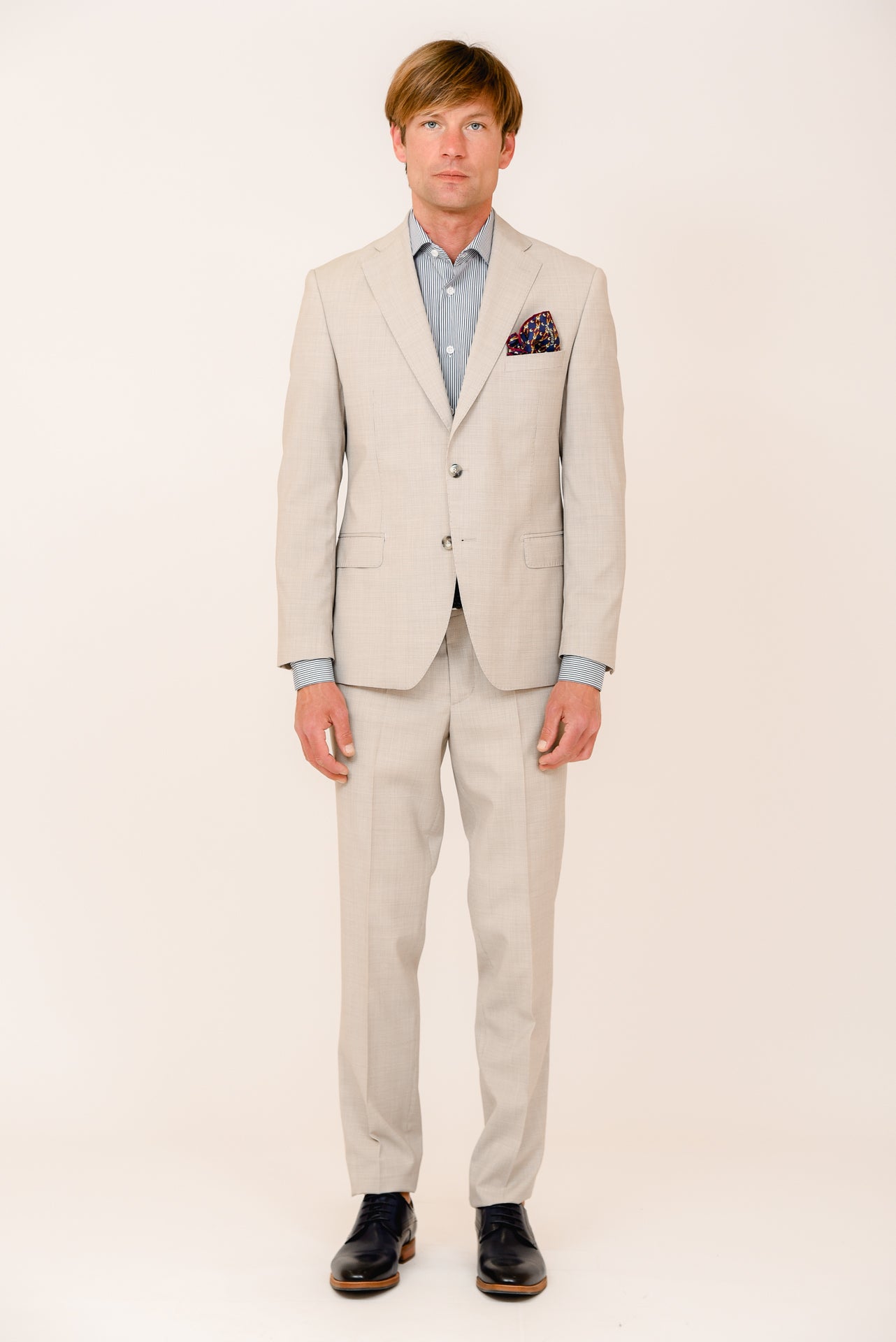 ΑΝΔΡΙΚΟ ΚΟΣΤΟΥΜΙ PORTOBELLO'S ΜΟΝΟΠΕΤΟ ΔΙΚΟΥΜΠΟ ΜΠΕΖ ΕΛΑΦΡΥ ZIGNONE