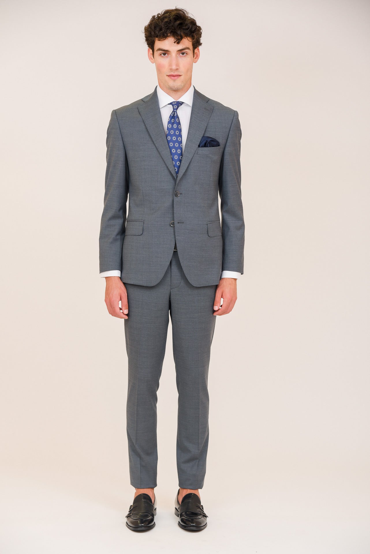 ΑΝΔΡΙΚΟ ΜΟΝΟΠΕΤΟ ΔΙΚΟΥΜΠΟ ΚΟΣΤΟΥΜΙ PORTOBELLO'S ΓΚΡΙ-ΛΑΔΙ ZIGNONE