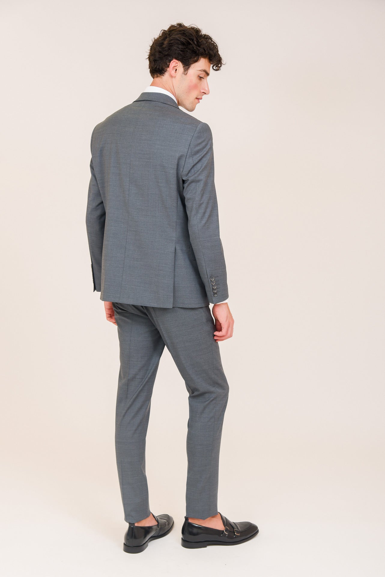 ΑΝΔΡΙΚΟ ΜΟΝΟΠΕΤΟ ΔΙΚΟΥΜΠΟ ΚΟΣΤΟΥΜΙ PORTOBELLO'S ΓΚΡΙ-ΛΑΔΙ ZIGNONE