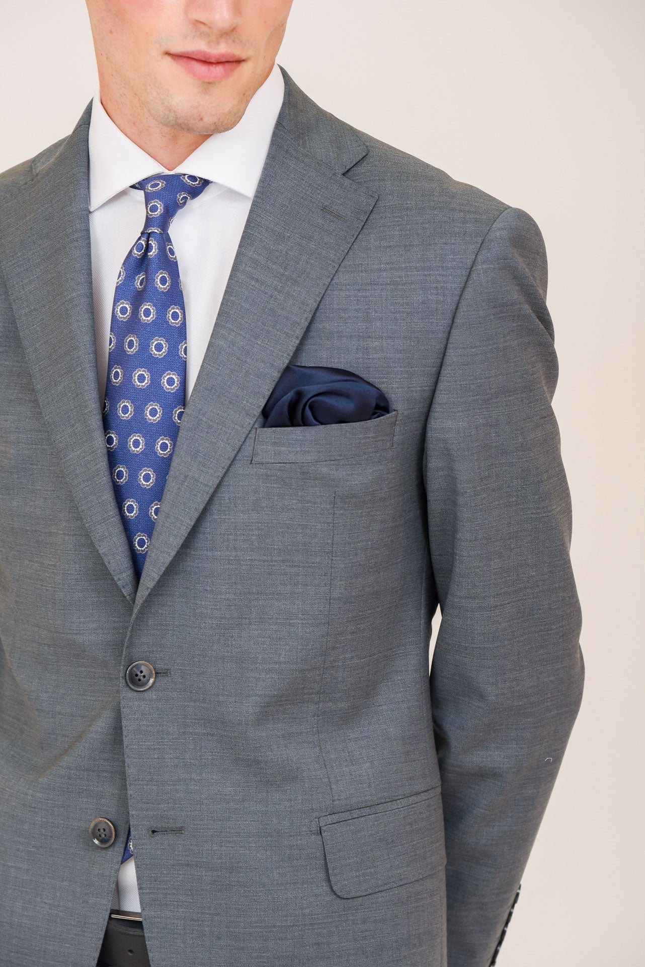 ΑΝΔΡΙΚΟ ΜΟΝΟΠΕΤΟ ΔΙΚΟΥΜΠΟ ΚΟΣΤΟΥΜΙ PORTOBELLO'S ΓΚΡΙ-ΛΑΔΙ ZIGNONE