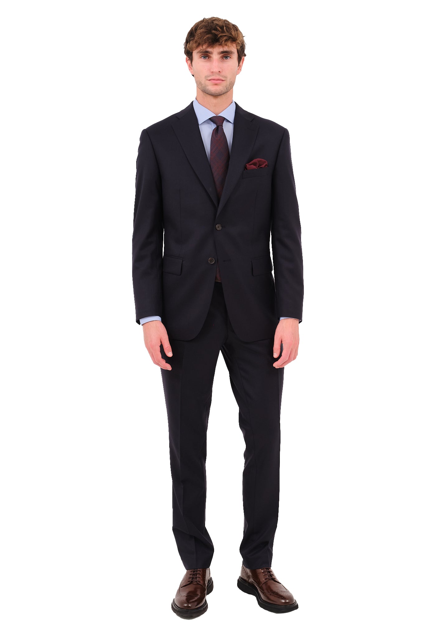 ΑΝΔΡΙΚΟ ΜΠΛΕ ΚΟΣΤΟΥΜΙ PORTOBELLO'S SLIM FIT