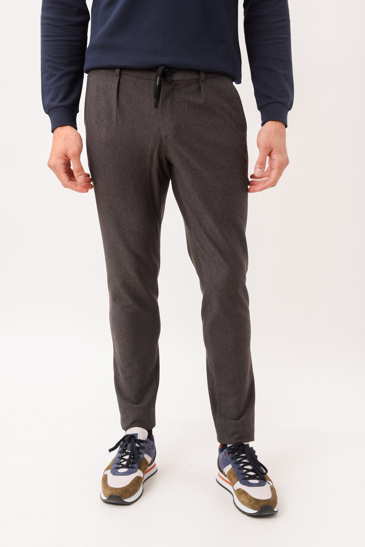 ΑΝΔΡΙΚΟ ΠΑΝΤΕΛΟΝΙ ΦΟΡΜΑ PORTOBELLO'S ΣΕ ΣΚΟΥΡΟ ΓΚΡΙ ΧΡΩΜΑ