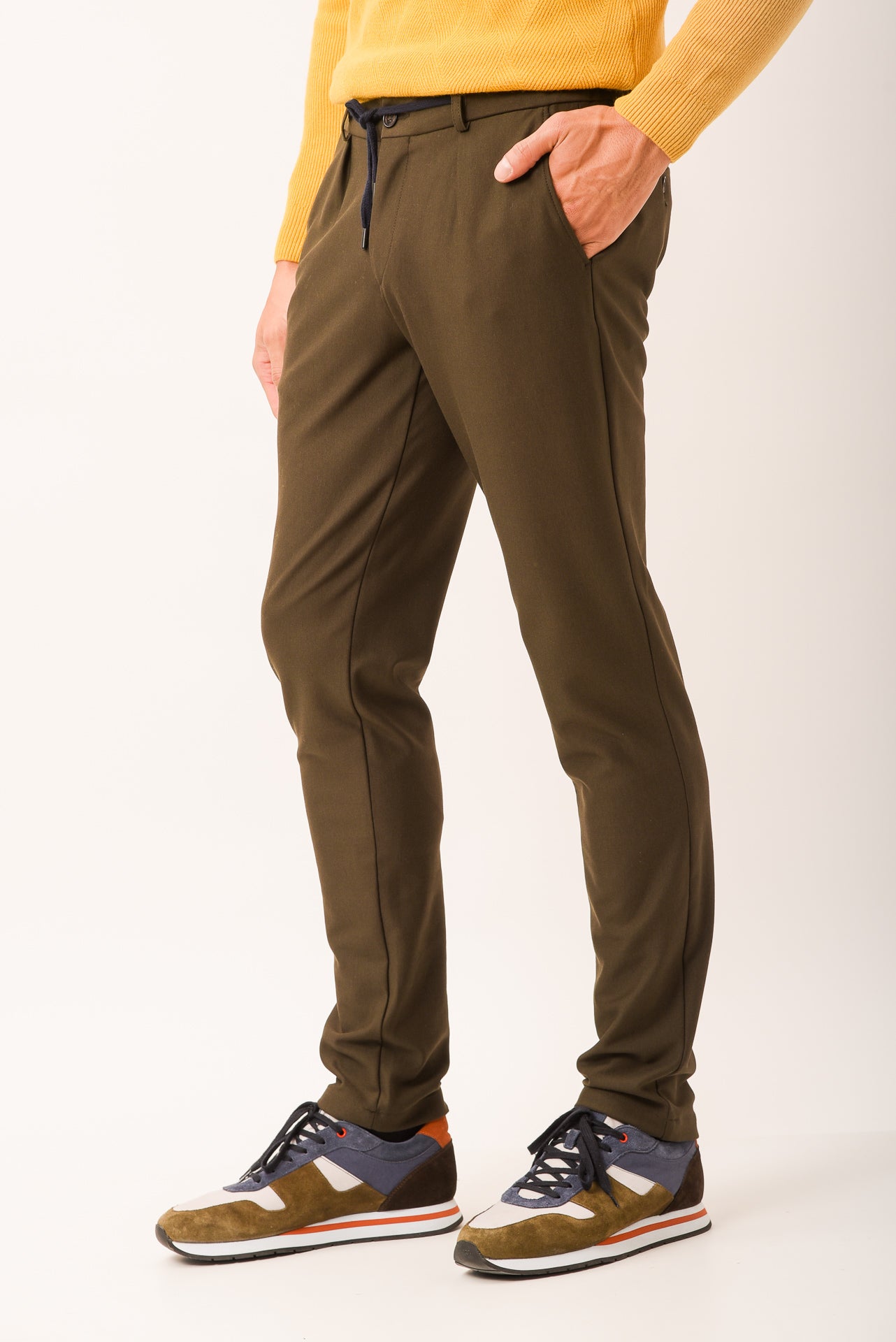 ΑΝΔΡΙΚΟ ΠΑΝΤΕΛΟΝΙ ΦΟΡΜΑ PORTOBELLO'S ΣΕ ΛΑΔΙ ΧΡΩΜΑ