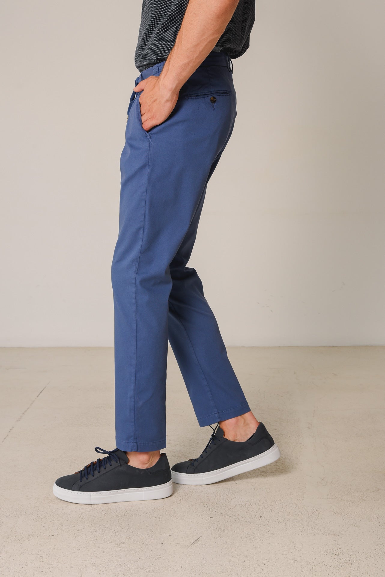 ΑΝΔΡΙΚΗ ΠΑΝΤΕΛΟΝΑ ΜΕ ΚΟΡΔΟΝΙ PORTOBELLO'S RAF ΧΡΩΜΑ REGULAR FIT