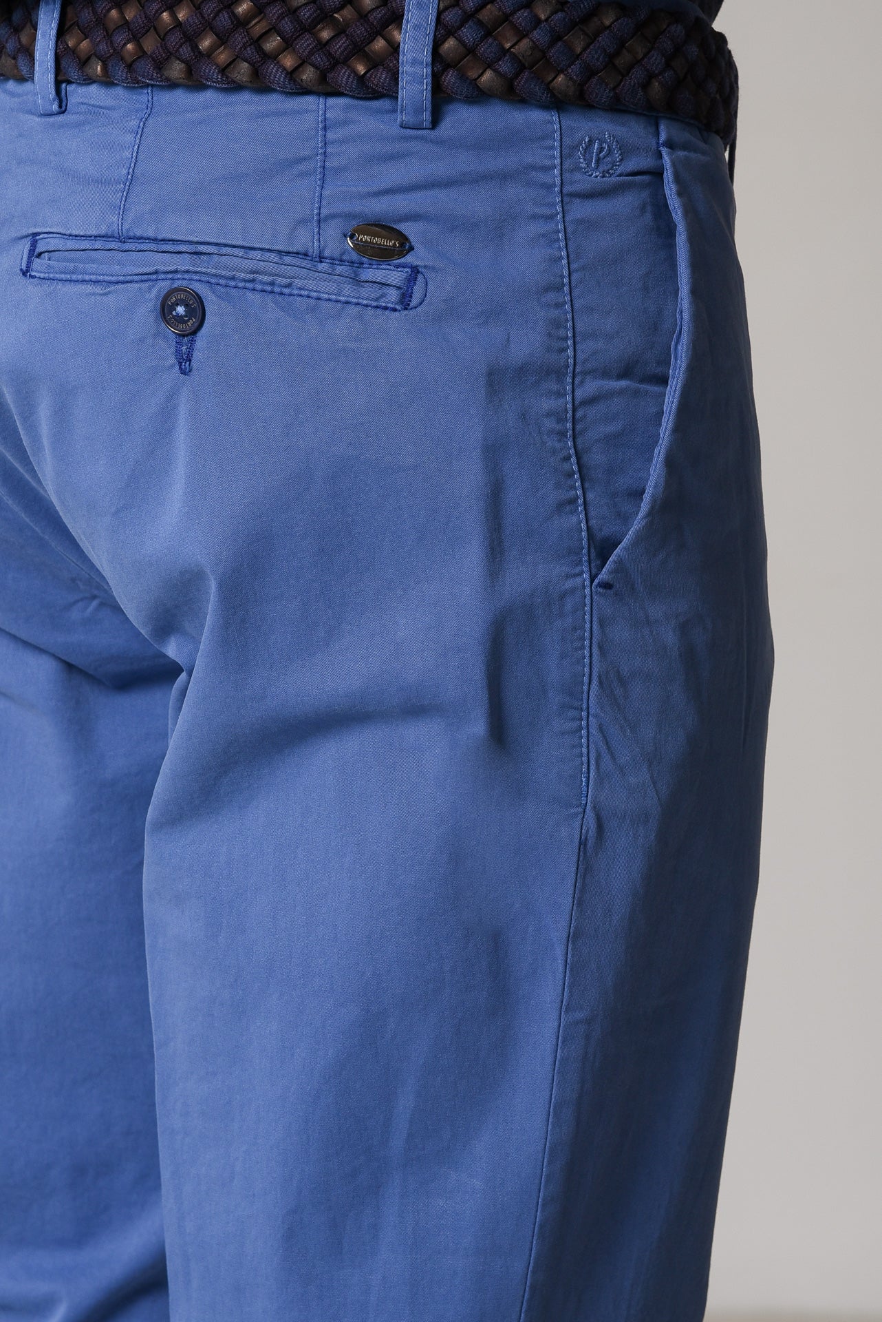 ΑΝΔΡΙΚΟ ΠΑΝΤΕΛΟΝΙ CHINOS PORTOBELLO'S ΜΠΛΕ ΜΕΣΑΙΟ ΣΤΕΝΗ ΓΡΑΜΜΗ