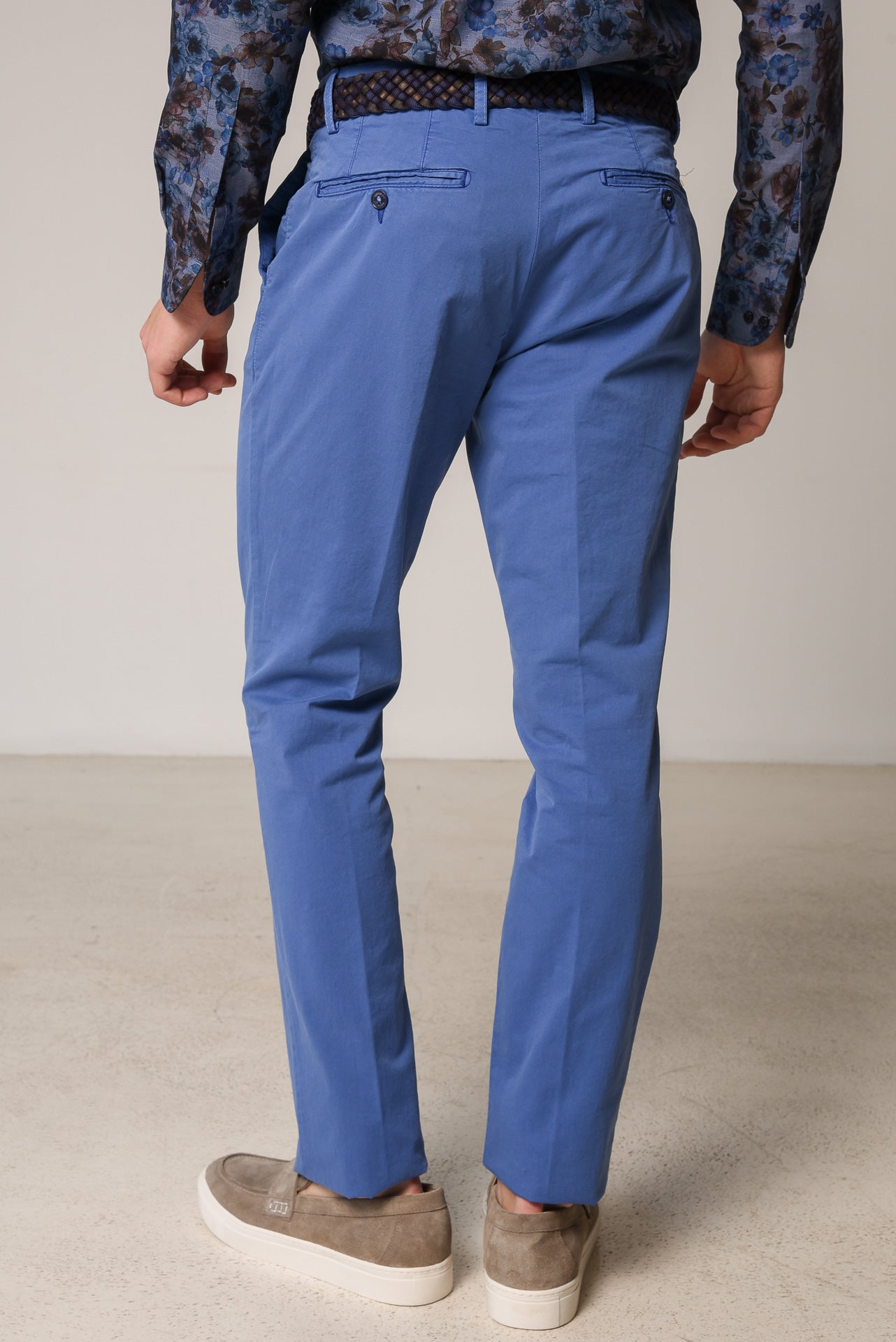 ΑΝΔΡΙΚΟ ΠΑΝΤΕΛΟΝΙ CHINOS PORTOBELLO'S ΜΠΛΕ ΜΕΣΑΙΟ ΣΤΕΝΗ ΓΡΑΜΜΗ