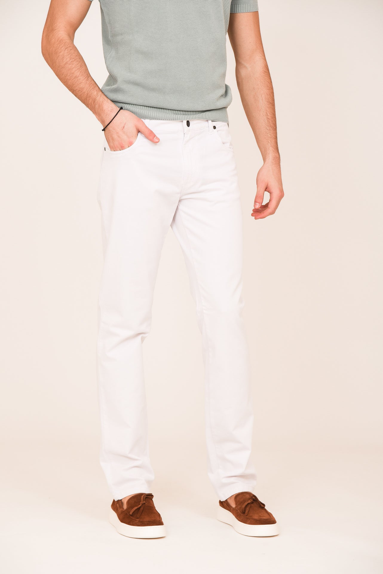 ΑΝΔΡΙΚΟ ΠΕΝΤΑΤΣΕΠΟ ΠΑΝΤΕΛΟΝΙ PORTOBELLO'S ΛΕΥΚΟ