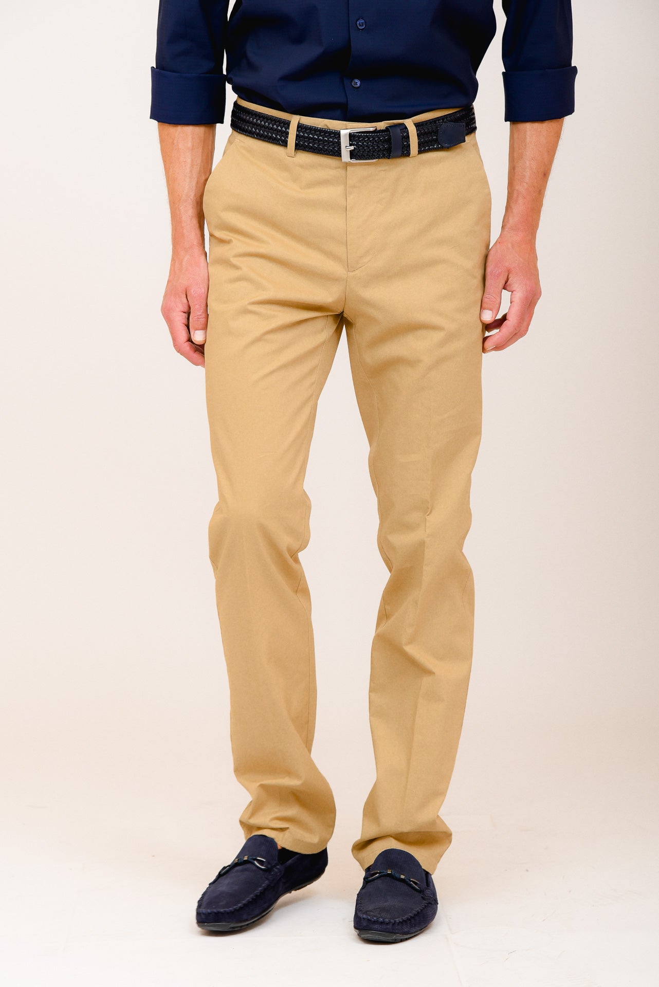 ΑΝΔΡΙΚΟ ΠΑΝΤΕΛΟΝΙ CHINOS PORTOBELLO'S ΜΠΕΖ ΣΚΟΥΡΟ ΚΛΑΣΙΚΗ ΓΡΑΜΜΗ