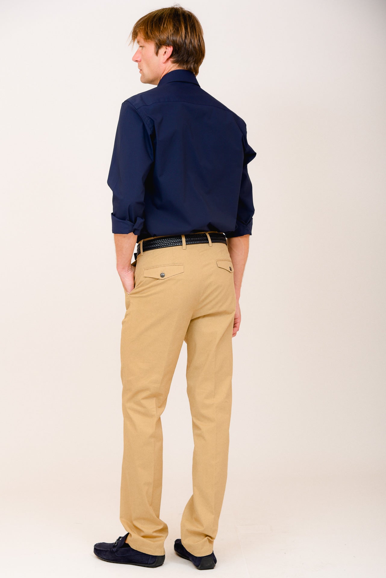 ΑΝΔΡΙΚΟ ΠΑΝΤΕΛΟΝΙ CHINOS PORTOBELLO'S ΜΠΕΖ ΣΚΟΥΡΟ ΚΛΑΣΙΚΗ ΓΡΑΜΜΗ