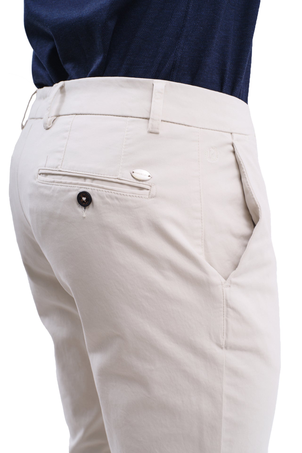 ΑΝΔΡΙΚΟ ΠΑΝΤΕΛΟΝΙ CHINOS PORTOBELLO'S ΣΤΟ ΧΡΩΜΑ ΤΟΥ ΠΑΓΟΥ SLIM FIT