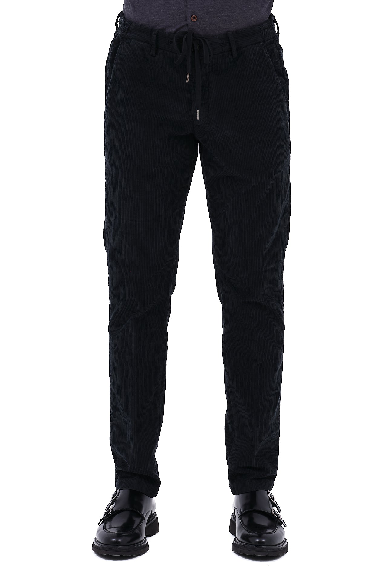 ΑΝΔΡΙΚΟ ΚΟΤΛΕ ΠΑΝΤΕΛΟΝΙ PORTOBELLO'S ΜΑΥΡΟ ΜΕ ΚΟΡΔΟΝΙ