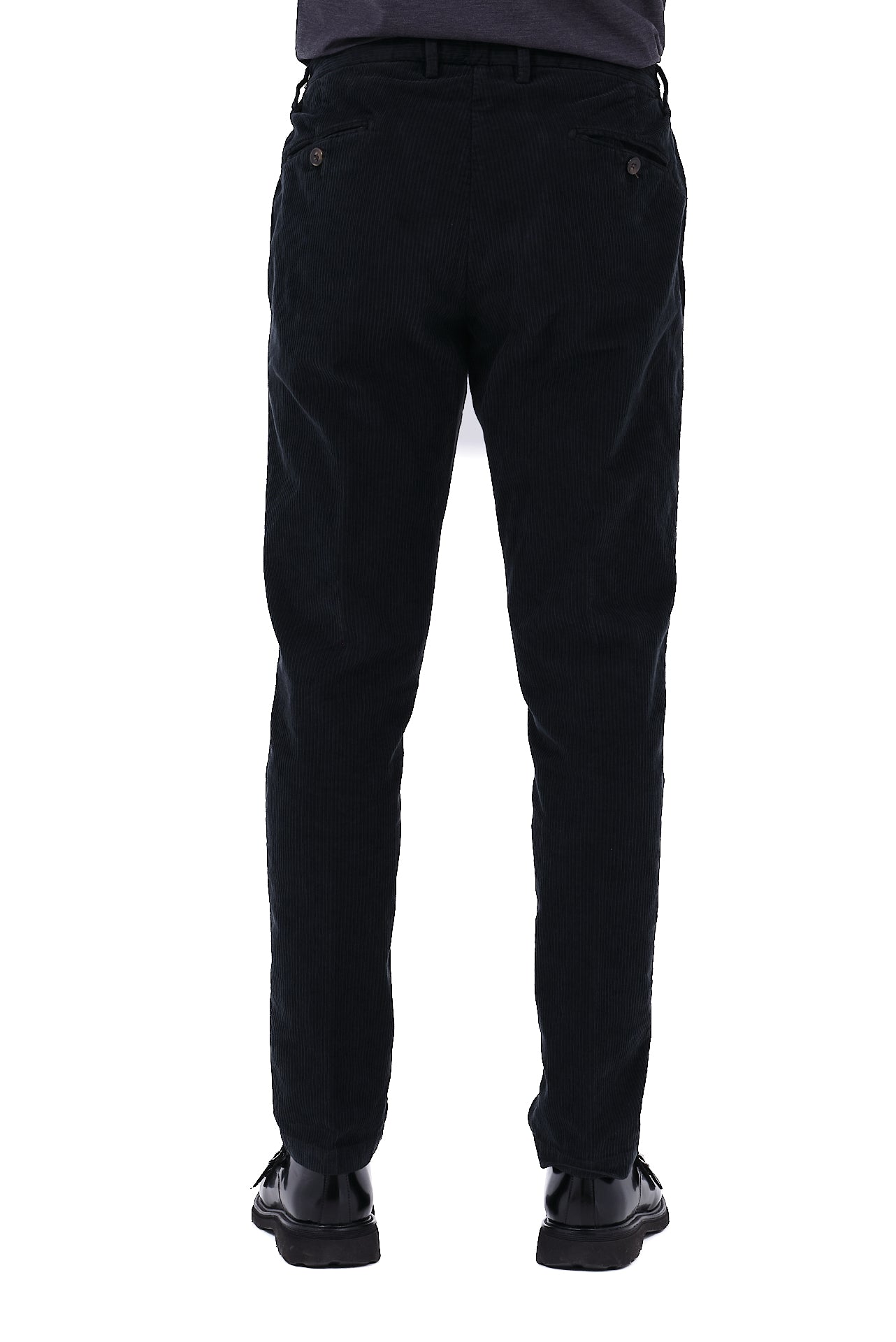 ΑΝΔΡΙΚΟ ΚΟΤΛΕ ΠΑΝΤΕΛΟΝΙ PORTOBELLO'S ΜΑΥΡΟ ΜΕ ΚΟΡΔΟΝΙ