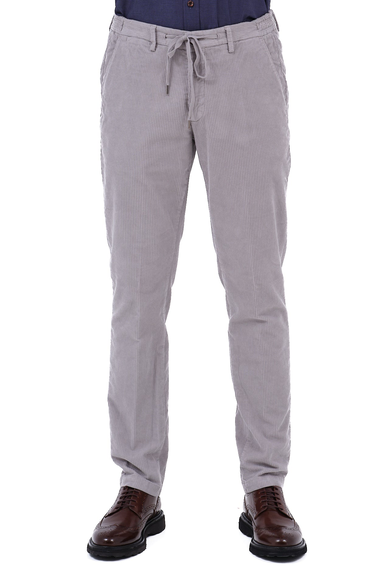 ΑΝΔΡΙΚΟ ΚΟΤΛΕ ΠΑΝΤΕΛΟΝΙ PORTOBELLO'S ΓΚΡΙ ΜΕ ΚΟΡΔΟΝΙ