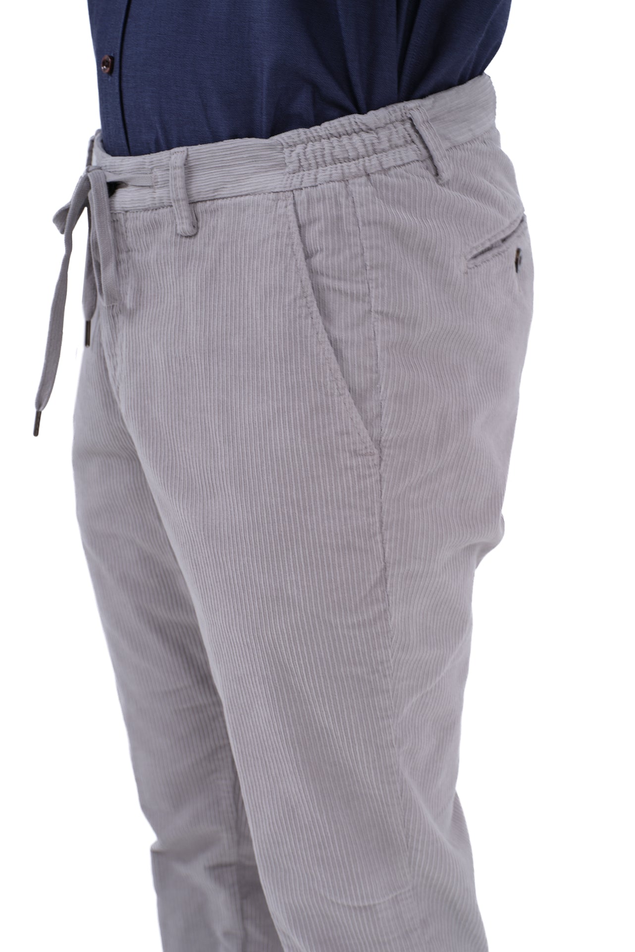 ΑΝΔΡΙΚΟ ΚΟΤΛΕ ΠΑΝΤΕΛΟΝΙ PORTOBELLO'S ΓΚΡΙ ΜΕ ΚΟΡΔΟΝΙ