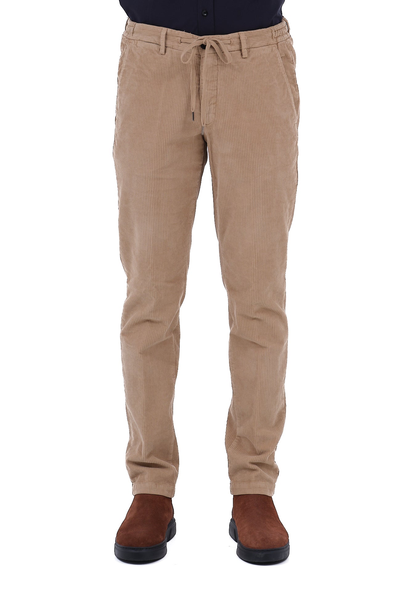 ΑΝΔΡΙΚΟ ΚΟΤΛΕ ΠΑΝΤΕΛΟΝΙ PORTOBELLO'S ΜΠΕΖ ΣΚΟΥΡΟ ΜΕ ΚΟΡΔΟΝΙ