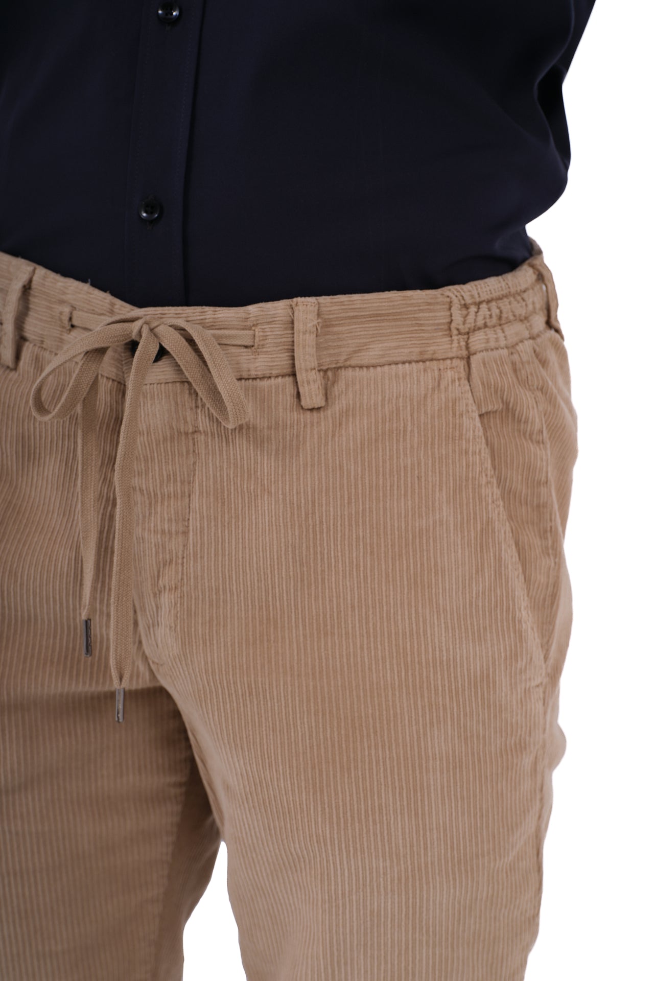 ΑΝΔΡΙΚΟ ΚΟΤΛΕ ΠΑΝΤΕΛΟΝΙ PORTOBELLO'S ΜΠΕΖ ΣΚΟΥΡΟ ΜΕ ΚΟΡΔΟΝΙ