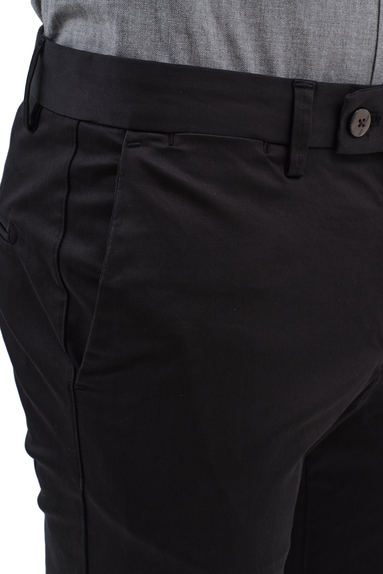 ΑΝΔΡΙΚΟ ΠΑΝΤΕΛΟΝΙ CHINOS ΜΑΥΡΟ PORTOBELLO'S SLIM FIT