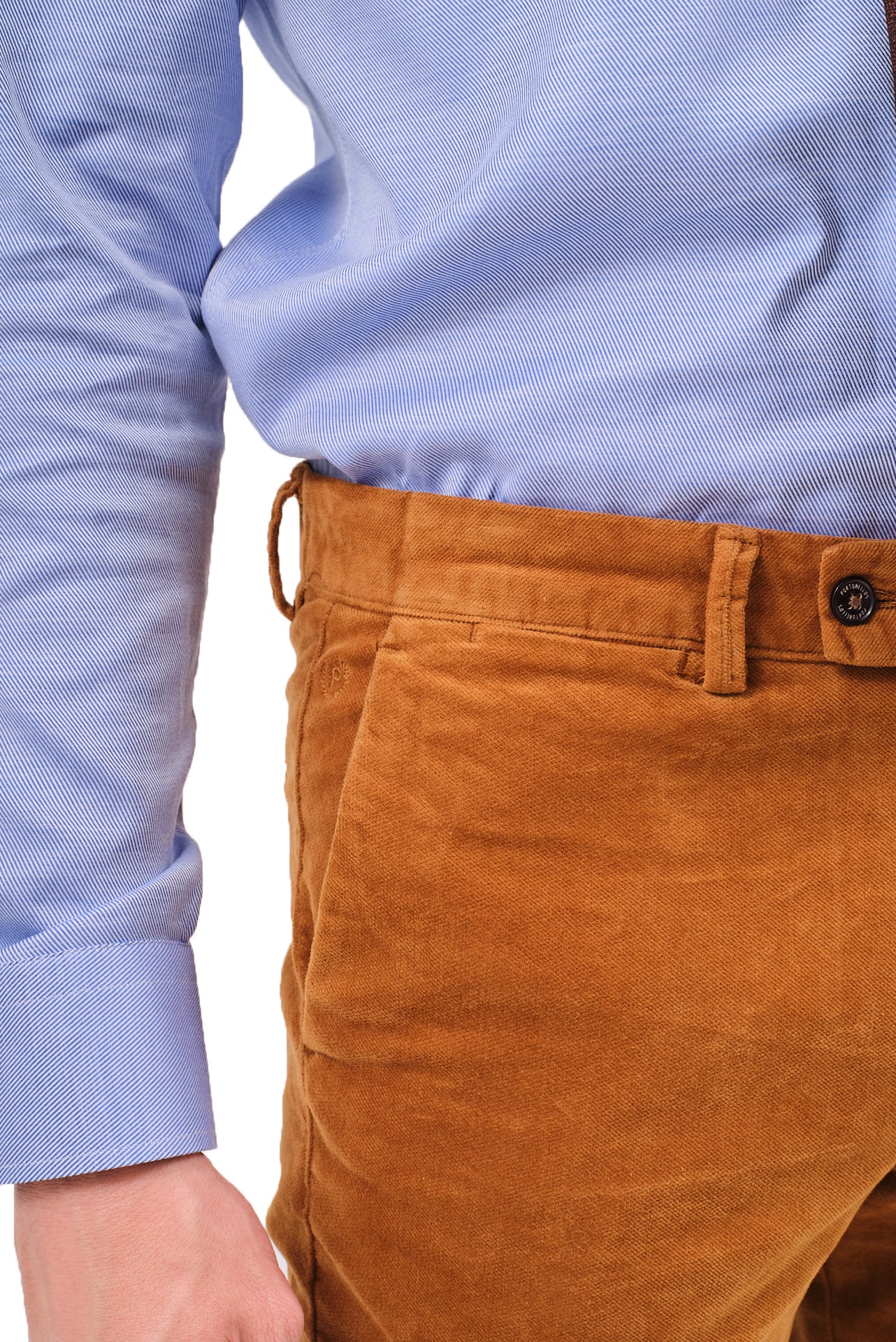 ΑΝΔΡΙΚΟ ΚΑΜΗΛΟ ΠΑΝΤΕΛΟΝΙ CHINOS PORTOBELLO'S ΜΕ ΒΕΛΟΥΔΙΝΗ ΑΙΣΘΗΣΗ