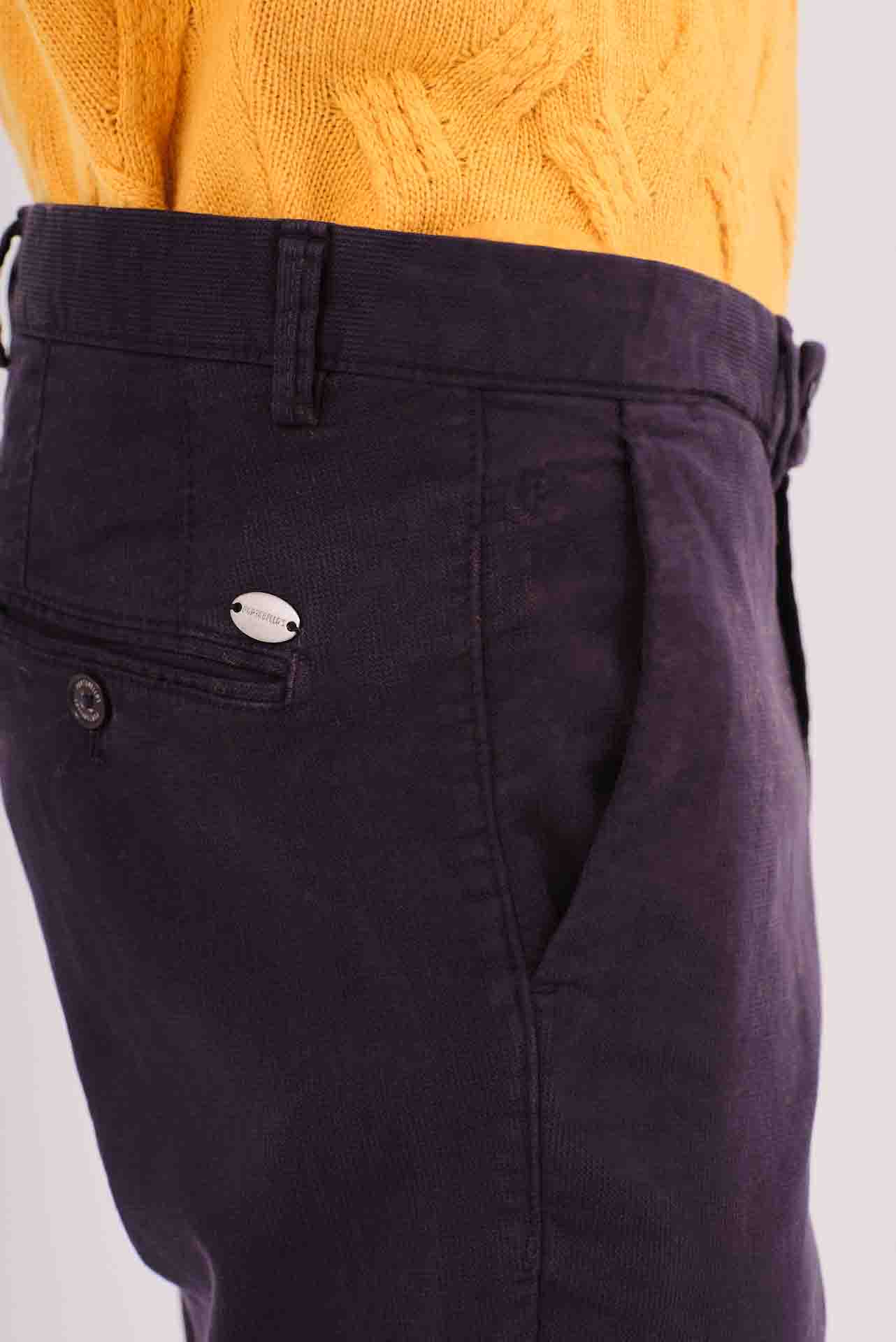 ΑΝΔΡΙΚΟ ΜΠΛΕ ΣΚΟΥΡΟ ΠΑΝΤΕΛΟΝΙ CHINOS PORTOBELLO'S SLIM FIT