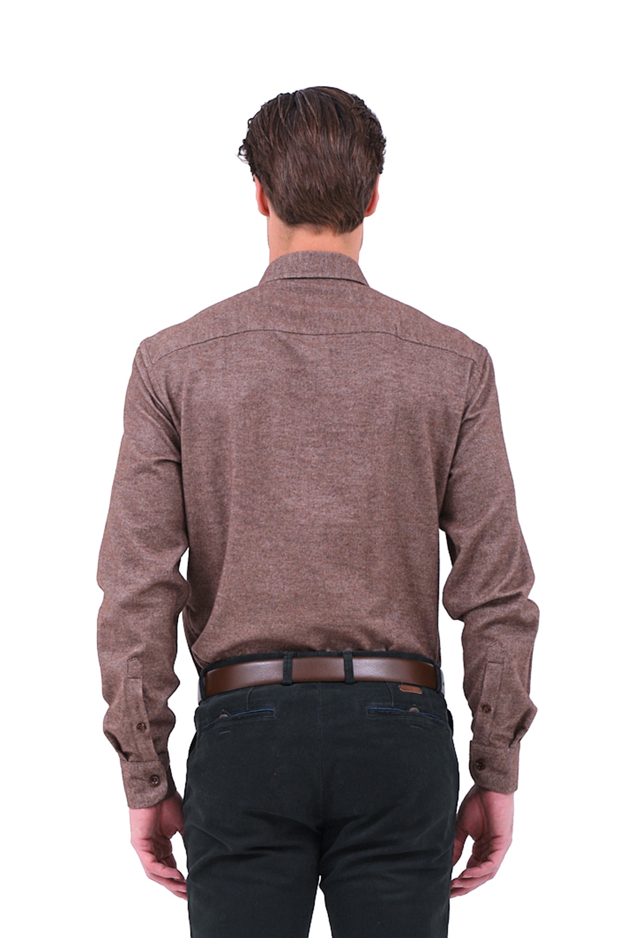 ΑΝΔΡΙΚΟ ΠΟΥΚΑΜΙΣΟ ΦΑΝΕΛΑ ΜΠΕΖ ΚΑΦΕ PORTOBELLO'S ΜΕ BUTTON DOWN ΓΙΑΚΑ