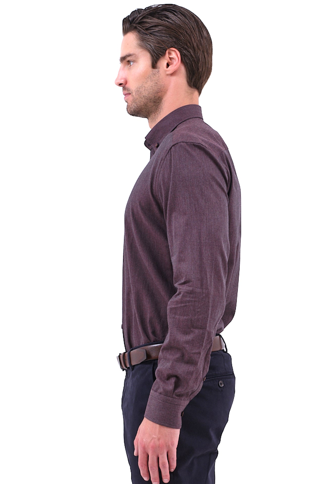 ΑΝΔΡΙΚΟ ΠΟΥΚΑΜΙΣΟ ΜΠΟΡΝΤΟ PORTOBELLO'S ΜΕ ΔΙΑΚΡΙΤΙΚΟ ΨΑΡΟΚΟΚΚΑΛΟ ΚΑΙ BUTTON DOWN ΓΙΑΚΑ