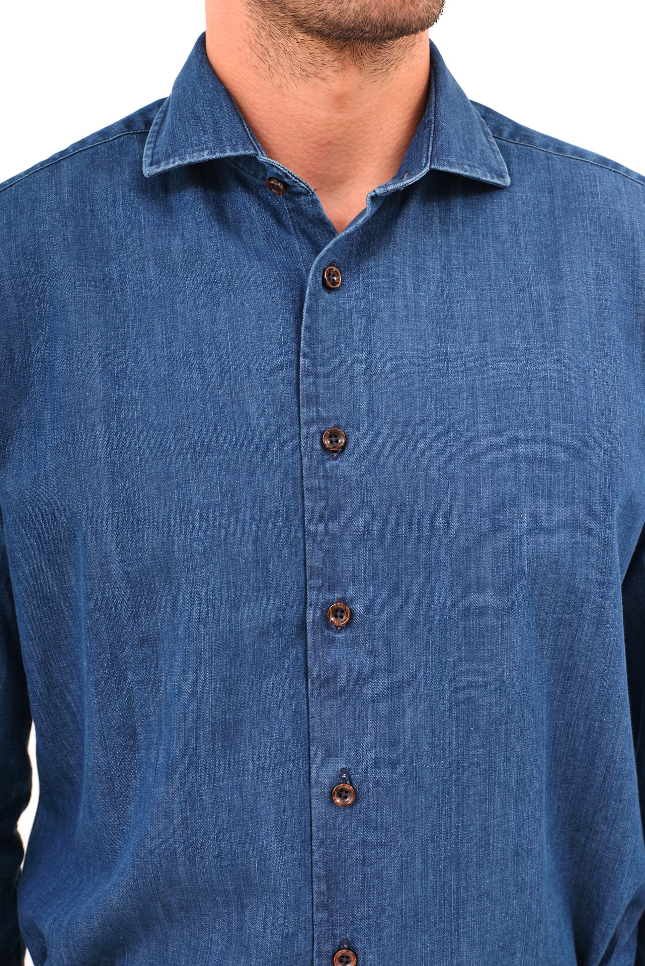 ΑΝΔΡΙΚΟ ΠΟΥΚΑΜΙΣΟ JEAN PORTOBELLO'S ΜΕ REX ΓΙΑΚΑ REGULAR FIT