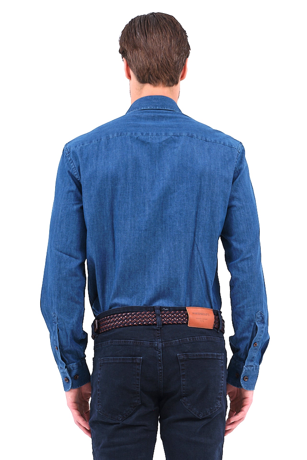 ΑΝΔΡΙΚΟ ΠΟΥΚΑΜΙΣΟ JEAN PORTOBELLO'S ΜΕ REX ΓΙΑΚΑ REGULAR FIT