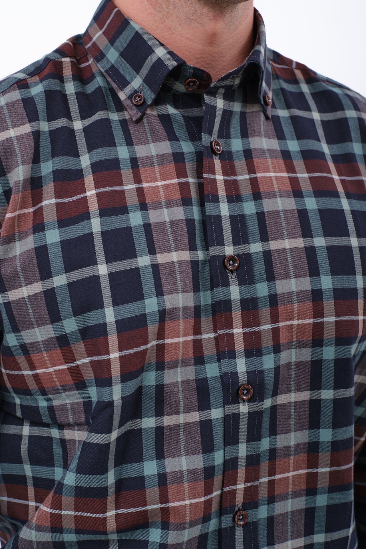 ΑΝΔΡΙΚΟ ΠΟΥΚΑΜΙΣΟ PORTOBELLO'S ΚΑΡΟ ΟΙΝΟΠΝΕΥΜΑΤΙ ΜΕ BUTTON DOWN ΓΙΑΚΑ