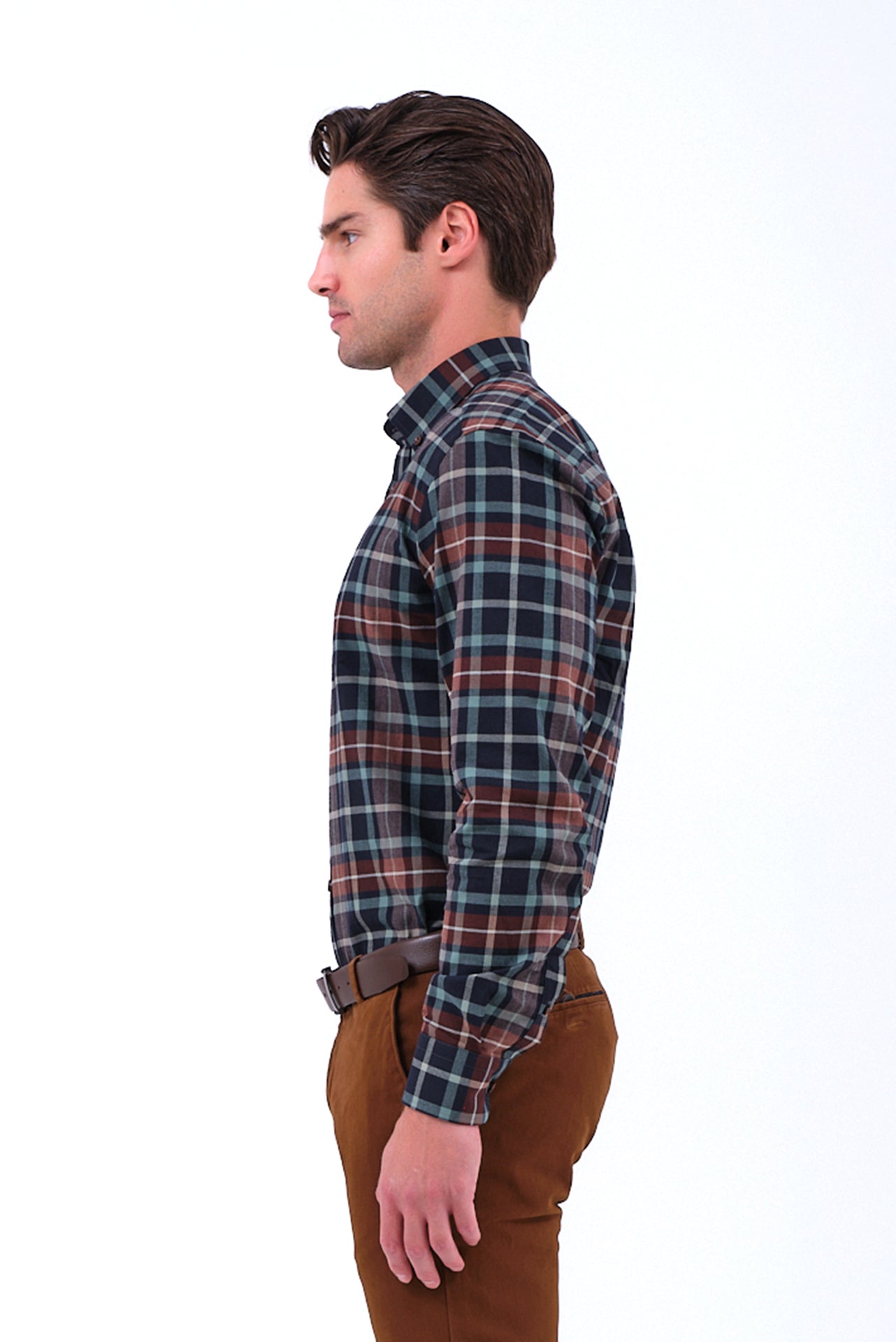 ΑΝΔΡΙΚΟ ΠΟΥΚΑΜΙΣΟ PORTOBELLO'S ΚΑΡΟ ΟΙΝΟΠΝΕΥΜΑΤΙ ΜΕ BUTTON DOWN ΓΙΑΚΑ