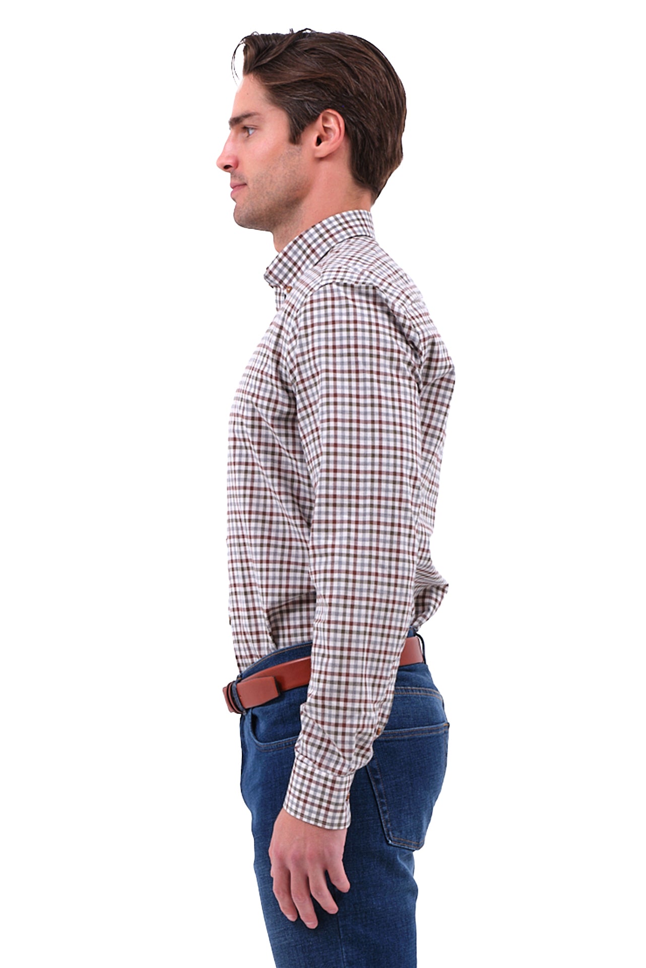 ΑΝΔΡΙΚΟ ΜΠΟΡΝΤΟ ΠΟΥΚΑΜΙΣΟ PORTOBELLO'S ΜΕ ΜΙΚΡΑ ΚΑΡΟ ΚΑΙ BUTTON DOWN ΓΙΑΚΑ