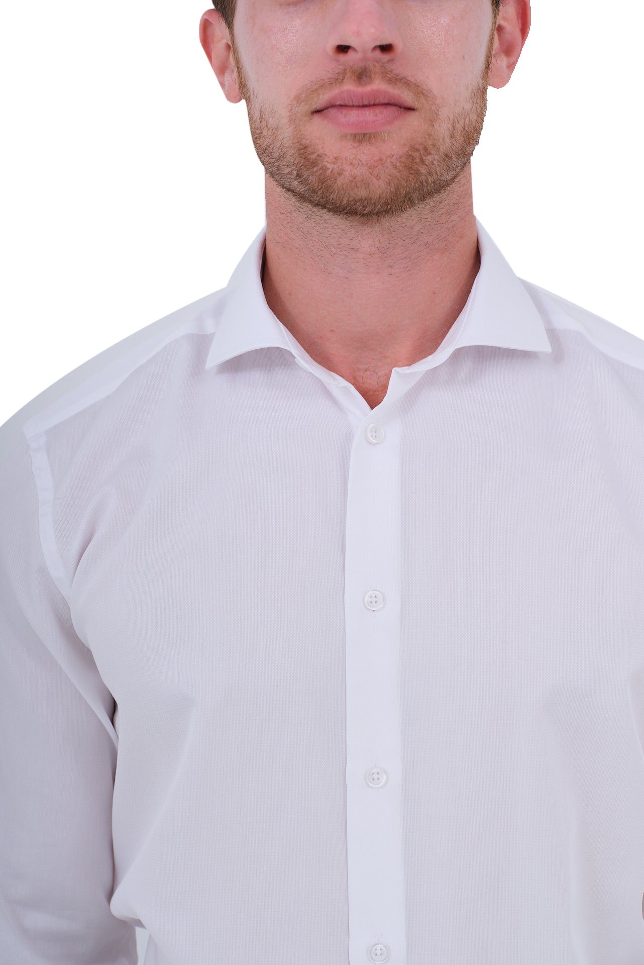 ΑΝΔΡΙΚΟ ΠΟΥΚΑΜΙΣΟ PORTOBELLO'S ΣΕ ΛΕΥΚΟ ΧΡΩΜΑ ΜΕ REX ΓΙΑΚΑ REGULAR FIT