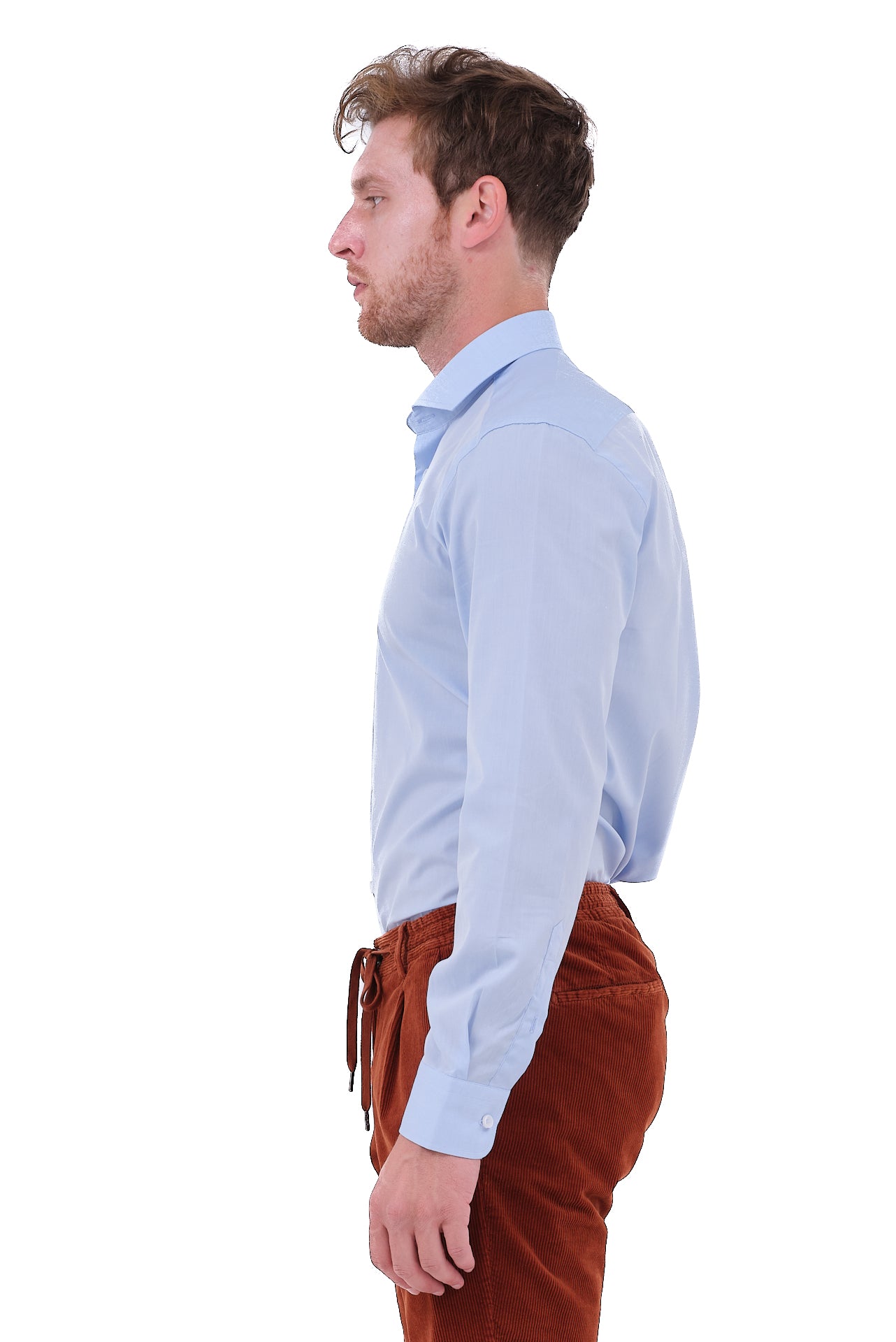 ΑΝΔΡΙΚΟ ΣΙΕΛ ΠΟΥΚΑΜΙΣΟ PORTOBELLO'S ΜΕ REX ΓΙΑΚΑ REGULAR FIT