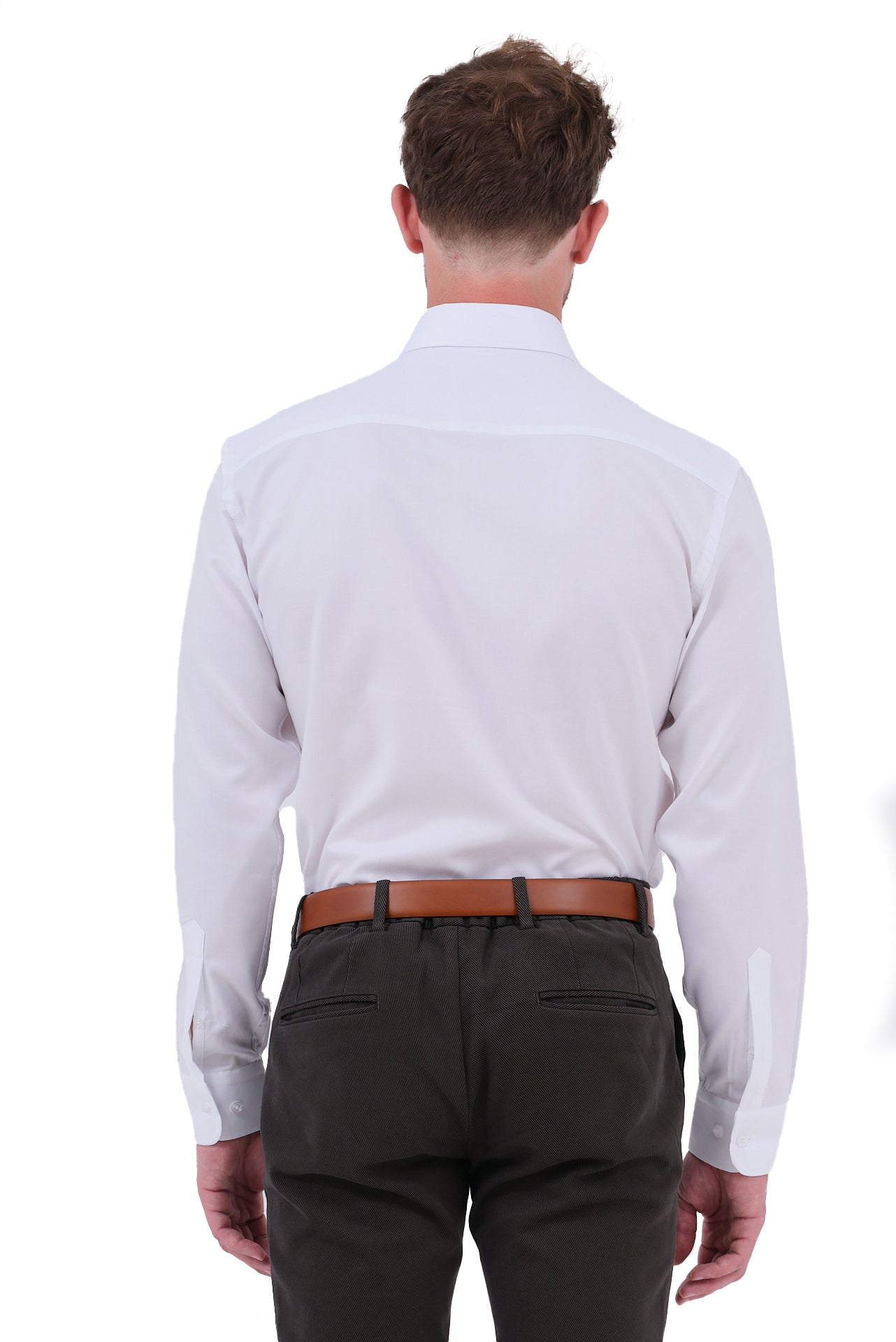 ΑΝΔΡΙΚΟ ΠΟΥΚΑΜΙΣΟ ΣΕ ΛΕΥΚΟ ΧΡΩΜΑ PORTOBELLO'S ΜΕ REX ΓΙΑΚΑ ΚΑΝΟΝΙΚΗ ΓΡΑΜΜΗ