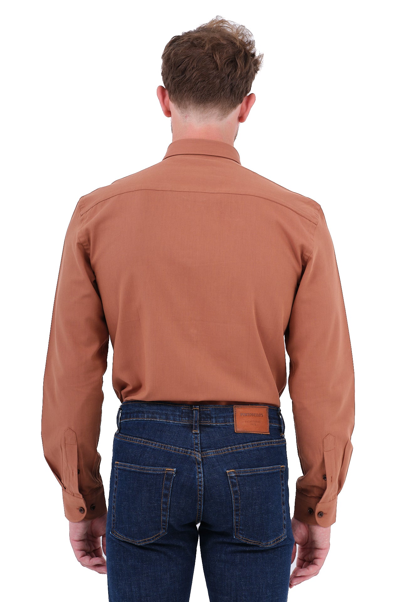 ΑΝΔΡΙΚΟ ΚΑΜΕΛ ΠΟΥΚΑΜΙΣΟ PORTOBELLO'S ΜΕ BUTTON DOWN ΓΙΑΚΑ