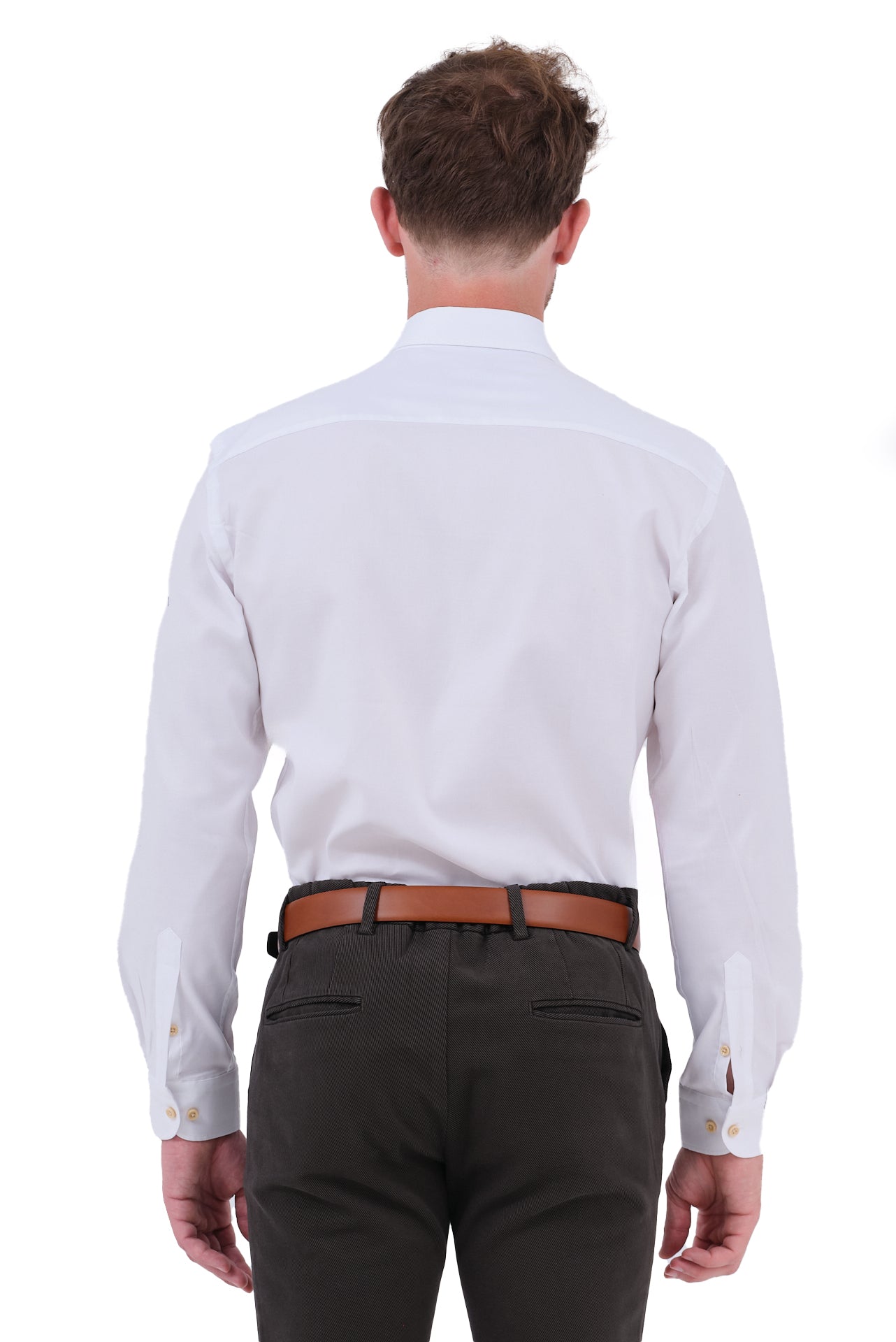 ΑΝΔΡΙΚΟ ΛΕΥΚΟ ΠΟΥΚΑΜΙΣΟ PORTOBELLO'S ΜΕ BUTTON DOWN ΓΙΑΚΑ