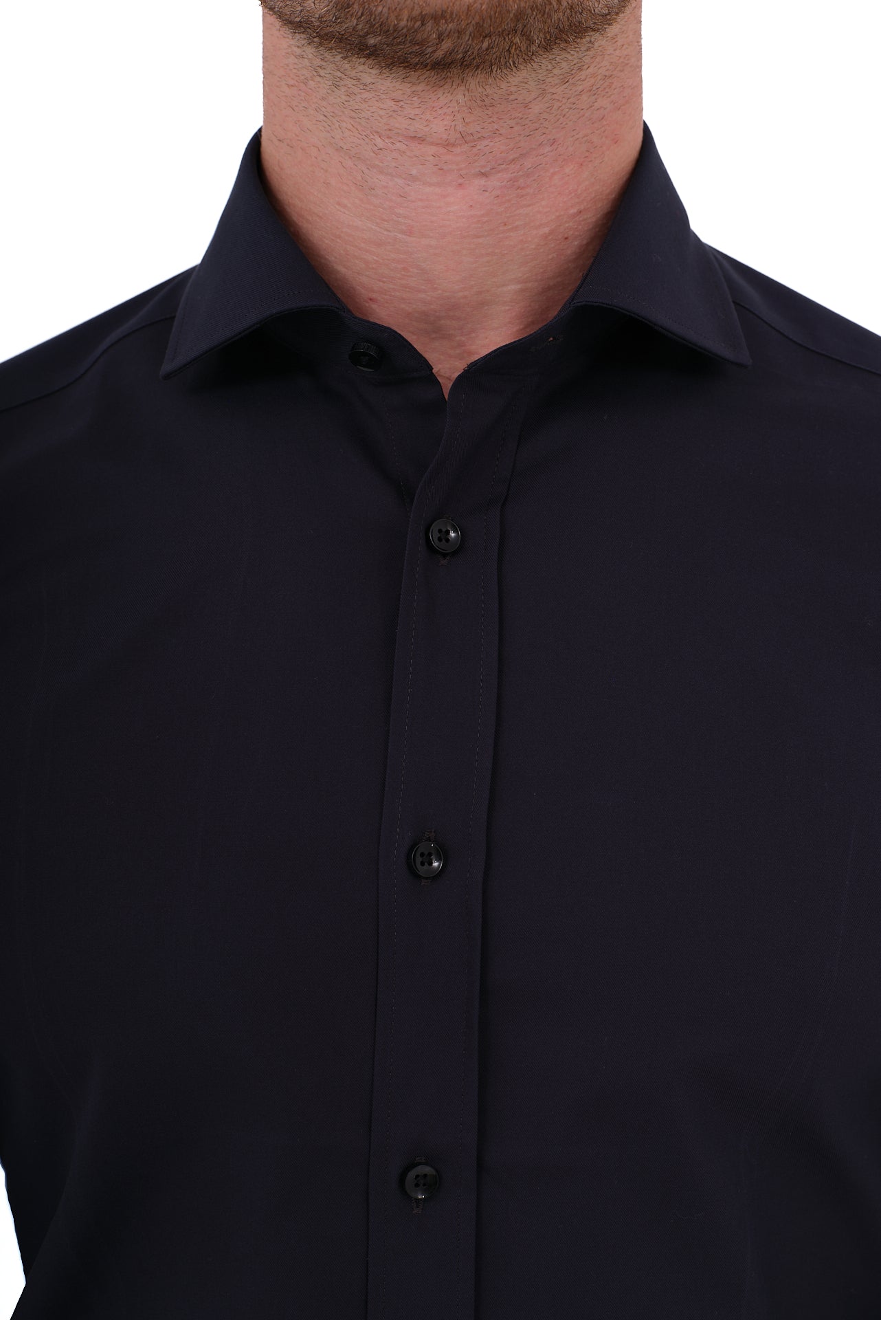 ΑΝΔΡΙΚΟ ΜΠΛΕ ΣΚΟΥΡΟ ΠΟΥΚΑΜΙΣΟ PORTOBELLO'S ΜΕ REX ΓΙΑΚΑ SLIM FIT