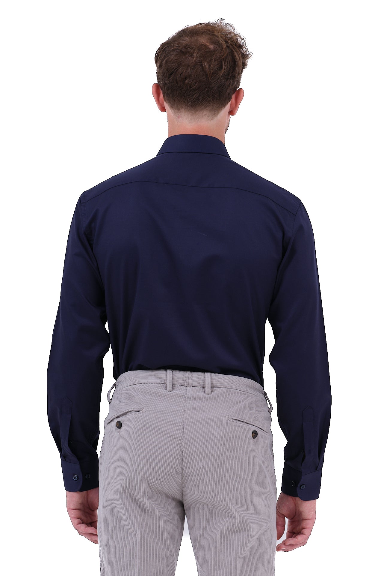 ΑΝΔΡΙΚΟ ΜΠΛΕ ΣΚΟΥΡΟ ΠΟΥΚΑΜΙΣΟ PORTOBELLO'S ΜΕ REX ΓΙΑΚΑ