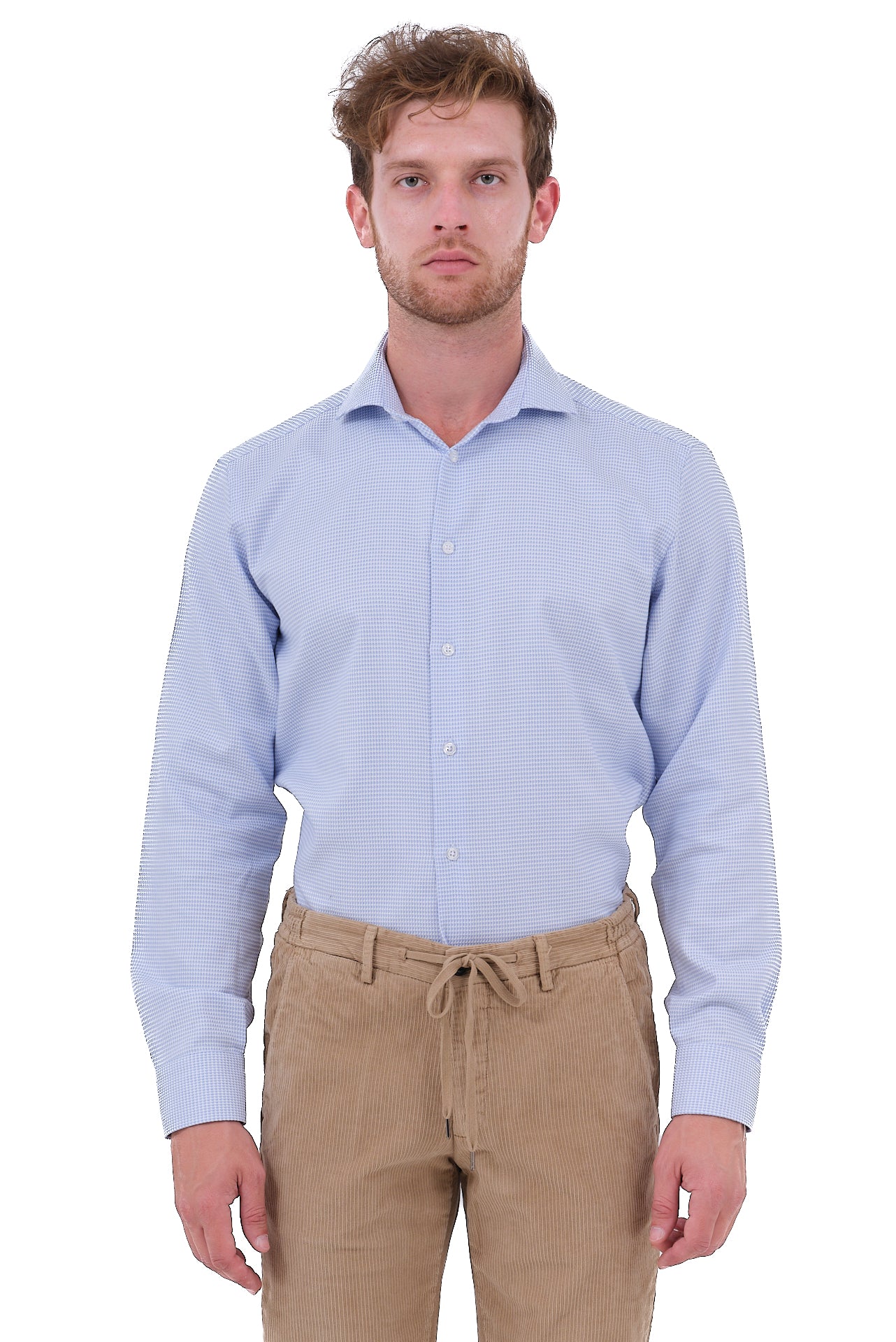 ΑΝΔΡΙΚΟ ΠΟΥΚΑΜΙΣΟ PORTOBELO'S ΣΕ ΣΙΕΛ ΑΠΟΧΡΩΣΗ ΜΕ REX ΓΙΑΚΑ