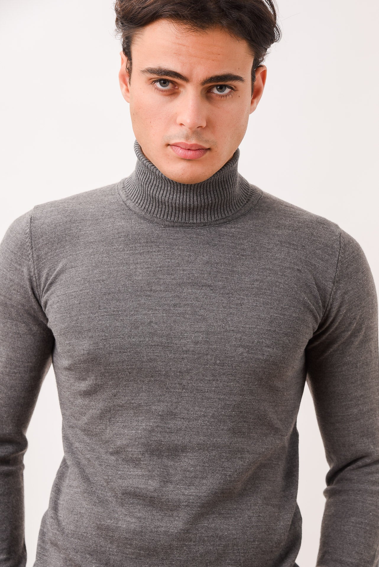 ΑΝΔΡΙΚΟ ΖΙΒΑΓΚΟ LES GENT'S ΣΕ ΣΚΟΥΡΟ ΓΚΡΙ ΧΡΩΜΑ