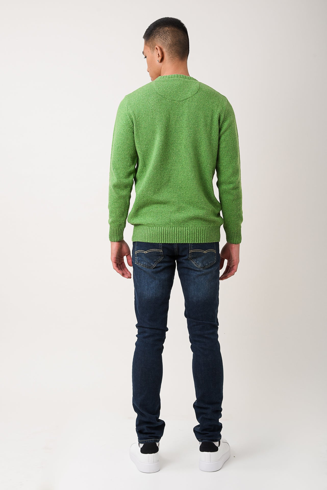 ΑΝΔΡΙΚΟ ΠΟΥΛΟΒΕΡ LES GENT'S ΣΕ ΠΡΑΣΙΝΗ ΑΠΟΧΡΩΣΗ