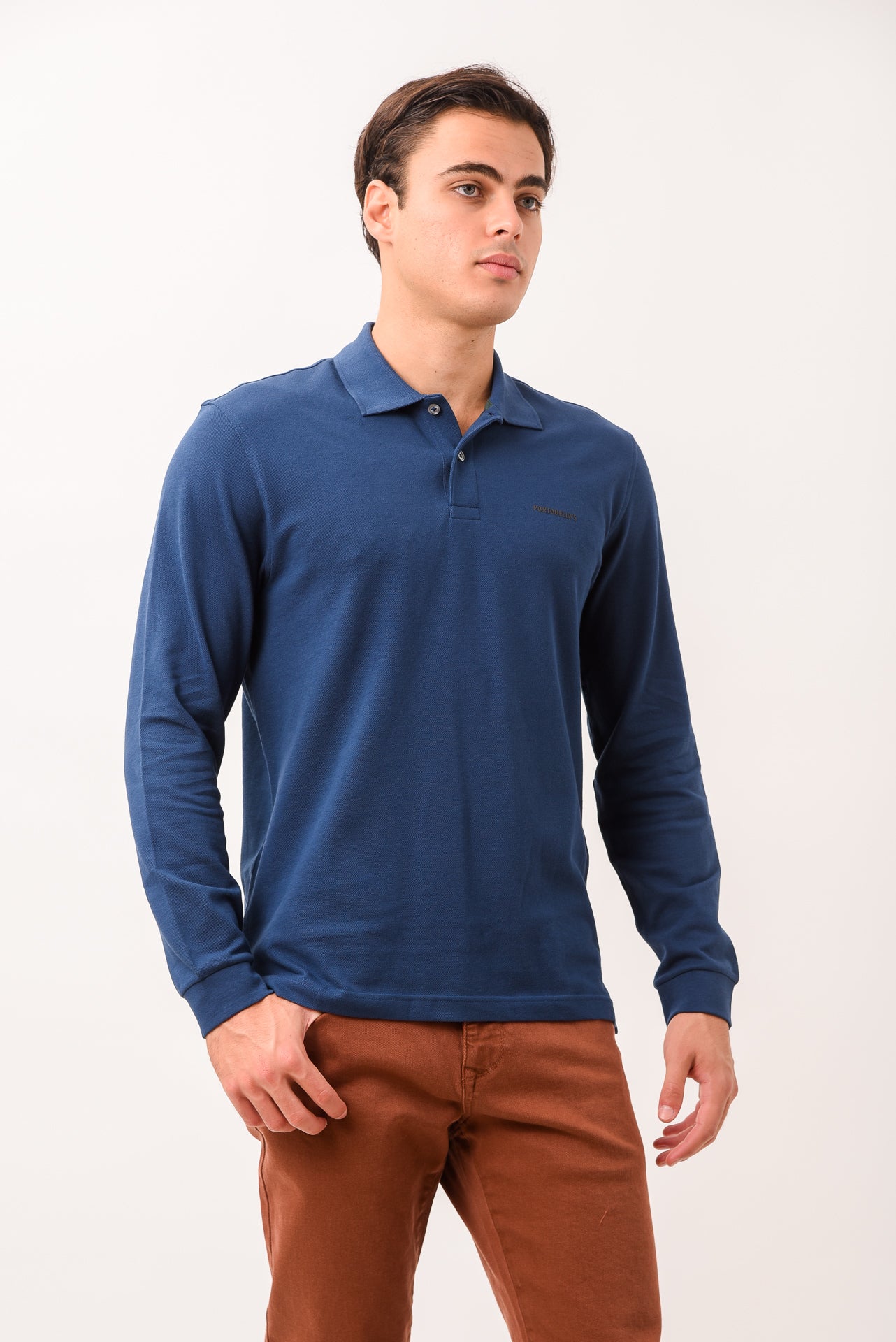 ΑΝΔΡΙΚΟ ΜΑΚΡΥΜΑΝΙΚΟ POLO PORTOBELLO'S ΣΕ RAF ΑΠΟΧΡΩΣΗ